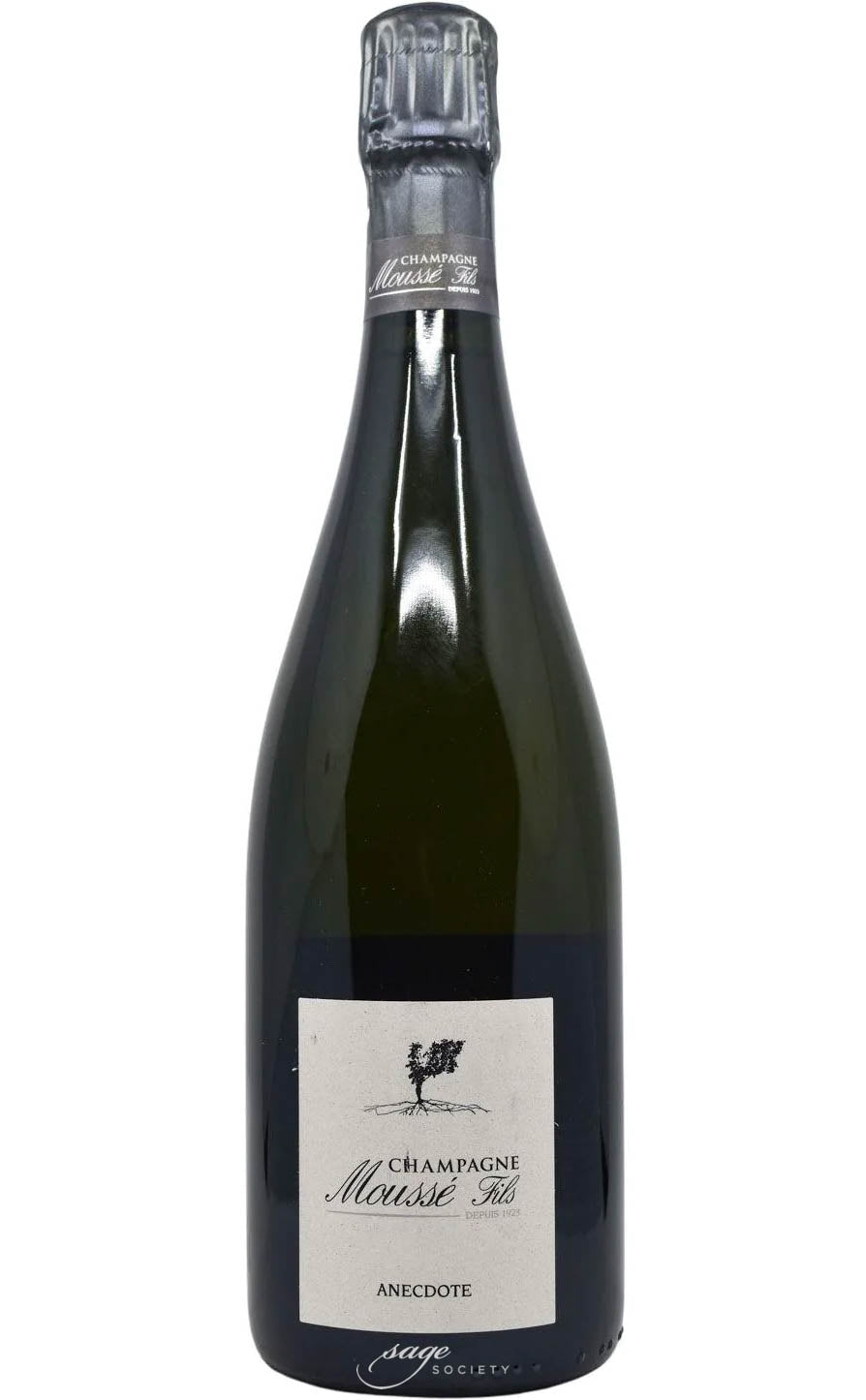 2019 Famille Moussé Champagne Anecdote Blanc de Blancs Extra Brut