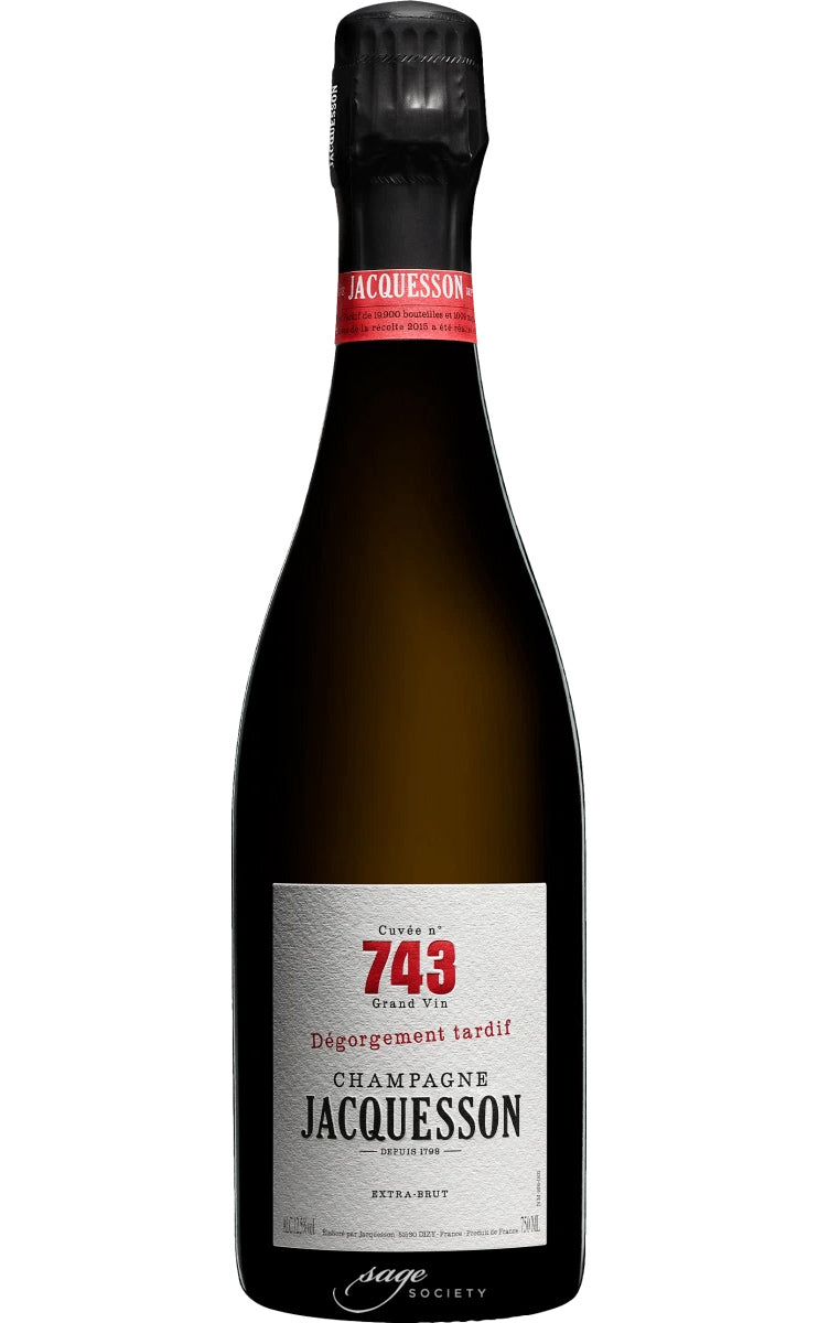 NV Jacquesson Champagne Cuvée No. 743 Extra-Brut Dégorgement Tardif