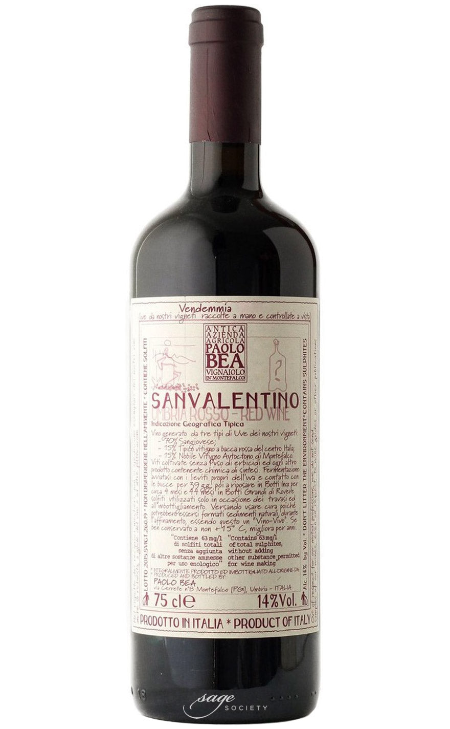 2018 Paolo Bea Umbria San Valentino