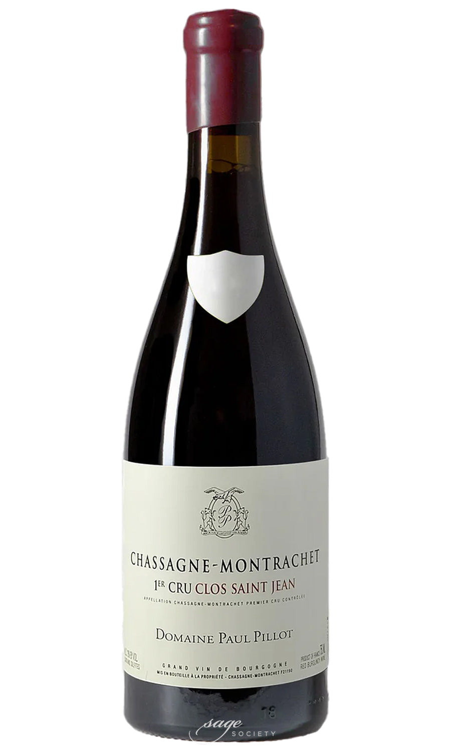2022 Paul Pillot Chassagne-Montrachet 1er Cru Clos St. Jean Rouge