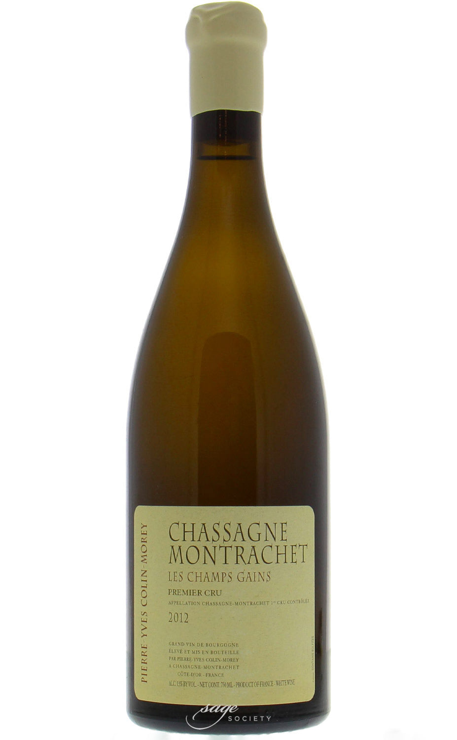 2012 Pierre-Yves Colin-Morey Chassagne-Montrachet 1er Cru Les Champs-Gain