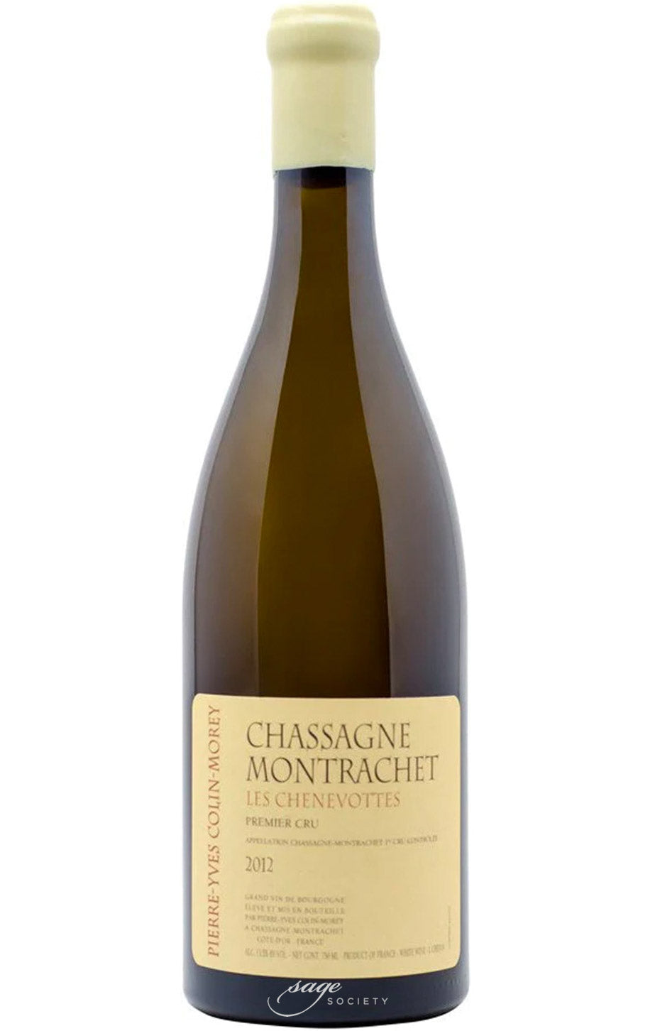2012 Pierre-Yves Colin-Morey Chassagne-Montrachet 1er Cru Les Chenevottes