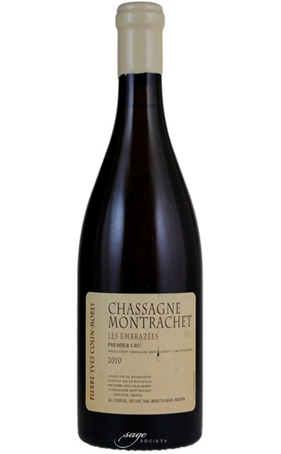 2010 Pierre-Yves Colin-Morey Chassagne-Montrachet 1er Cru Les Embrazées