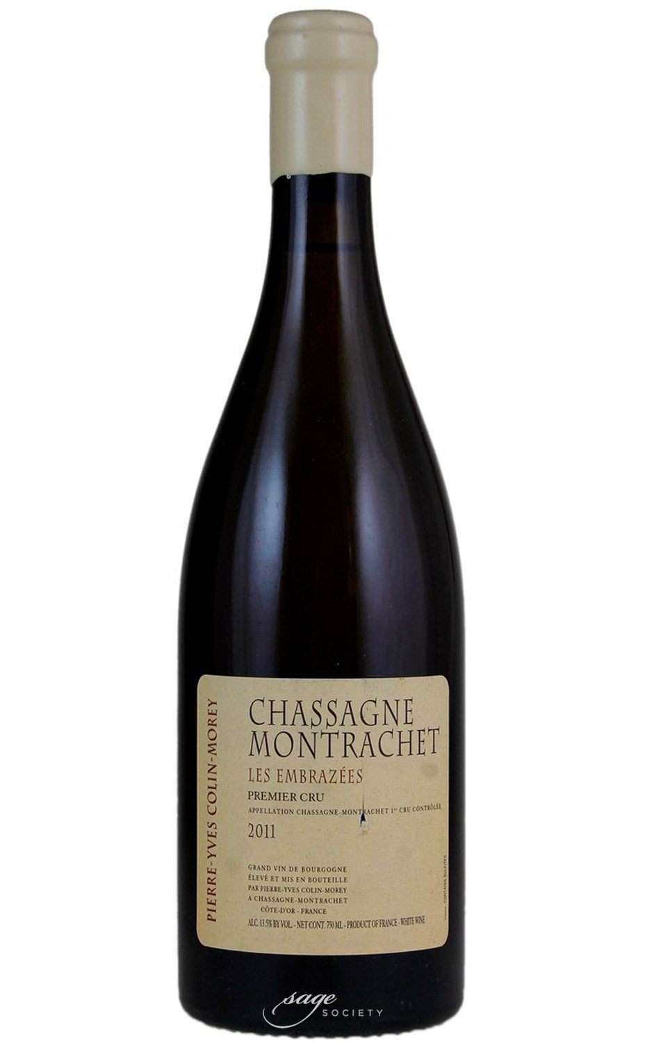 2011 Pierre-Yves Colin-Morey Chassagne-Montrachet 1er Cru Les Embrazées