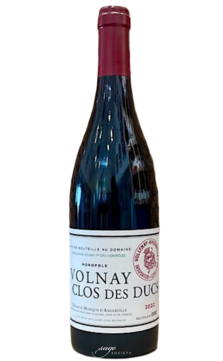 2022 Domaine Marquis d'Angerville Volnay 1er Cru Clos des Ducs