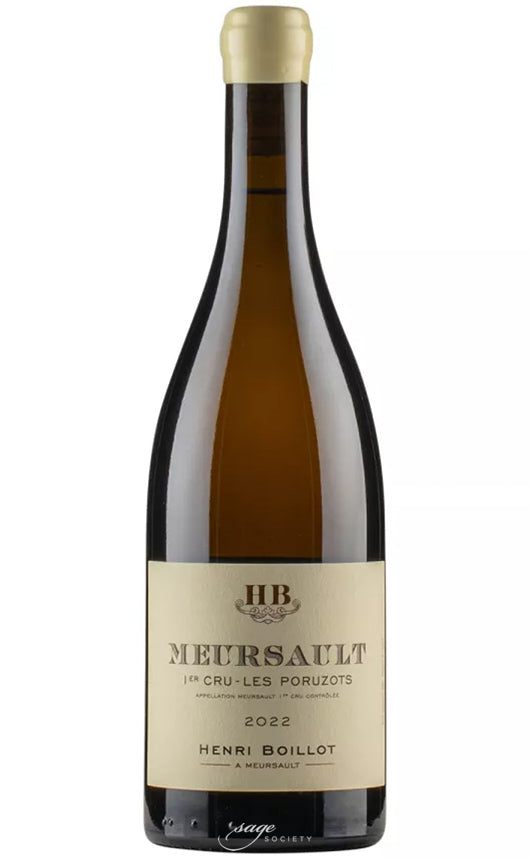 2022 Henri Boillot Meursault 1er Cru Les Poruzots