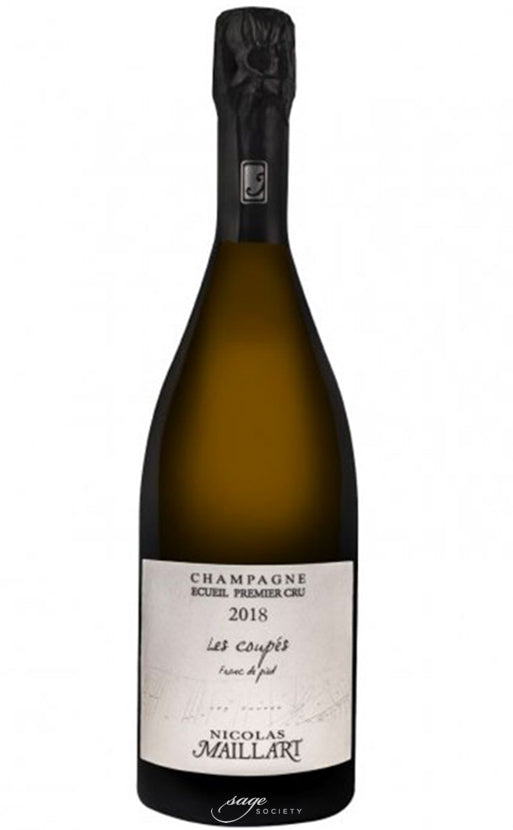 2018 Nicolas Maillart Champagne Premier Cru Franc de Pied Les Coupés