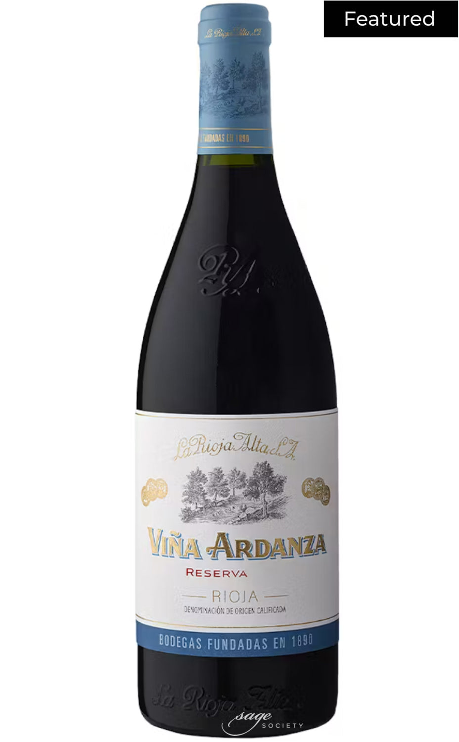2019 La Rioja Alta Rioja Viña Ardanza Reserva