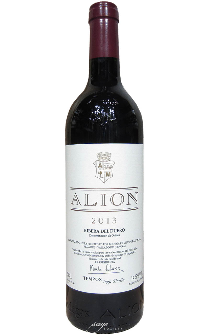 2013 Bodegas y Viñedos Alión Ribera del Duero
