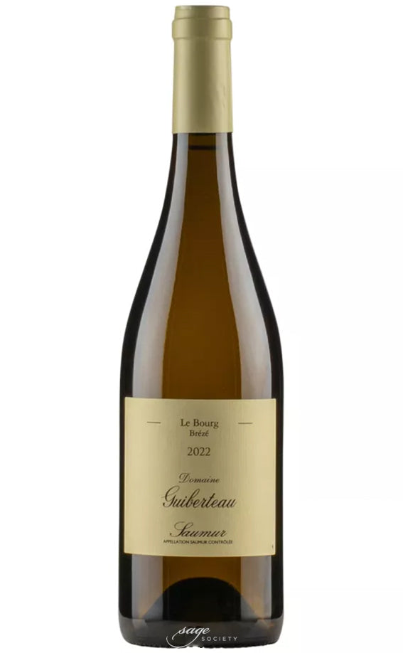 2022 Domaine Guiberteau Saumur Blanc Le Bourg Brézé