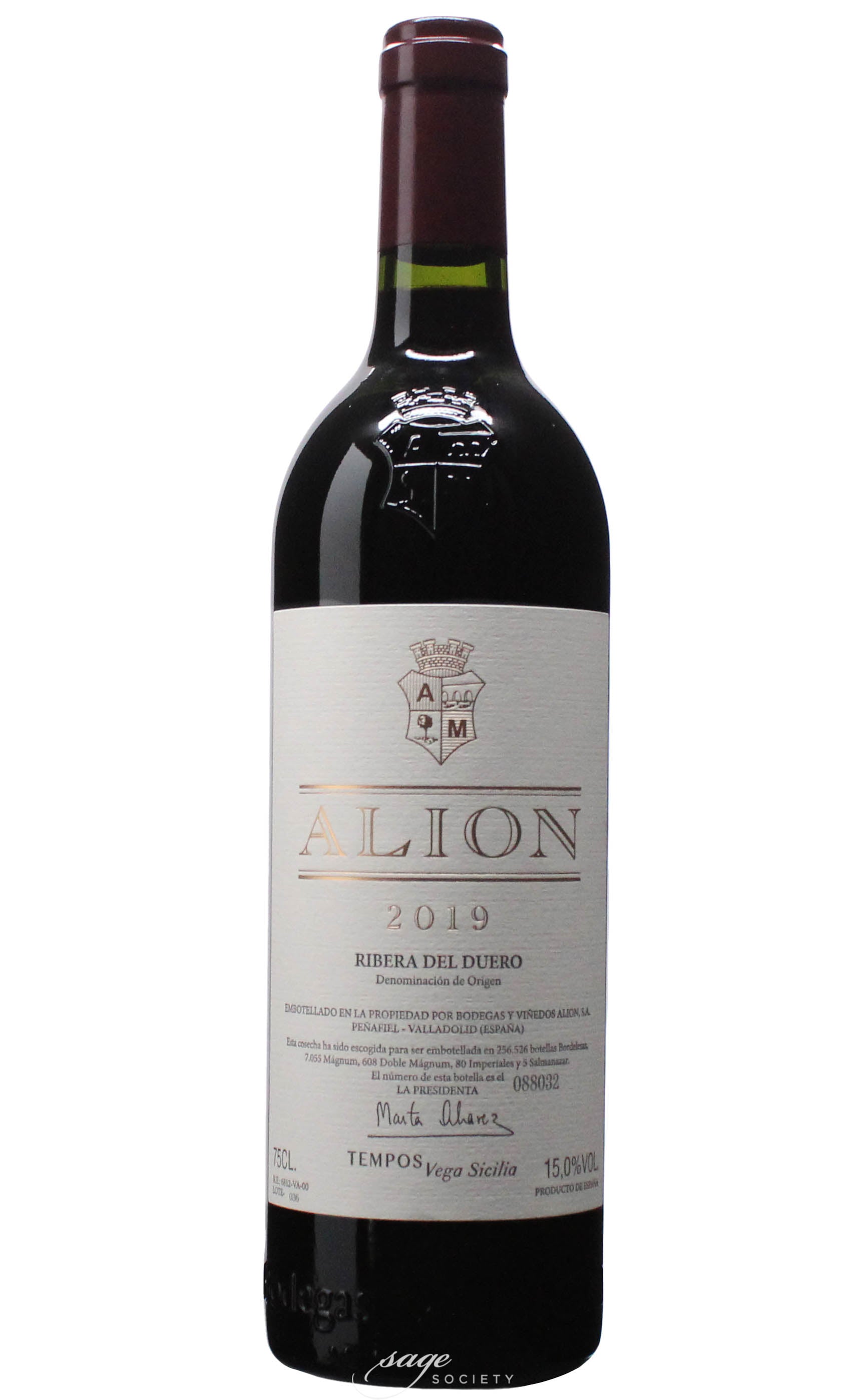 2019 Bodegas y Viñedos Alión Ribera del Duero