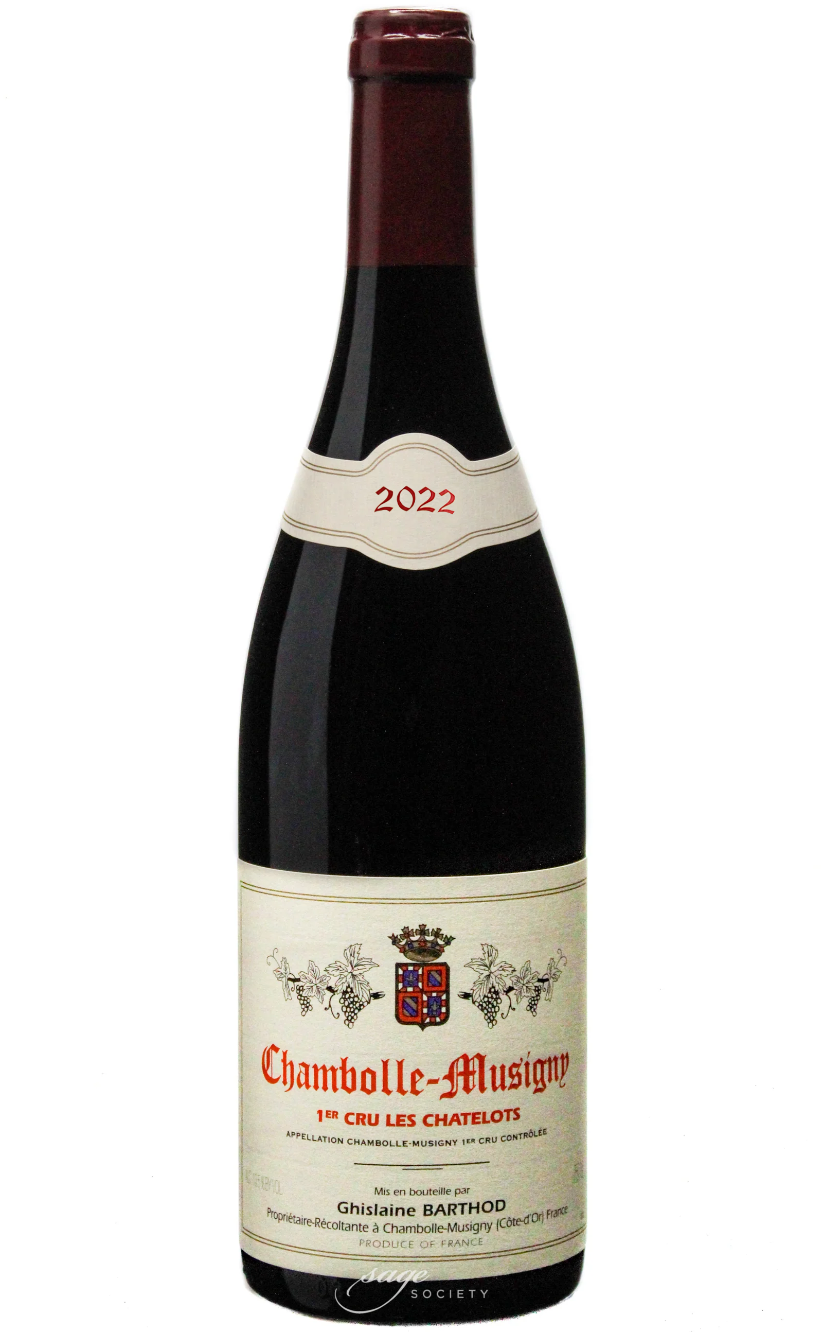 2022 Domaine Ghislaine Barthod Chambolle-Musigny 1er Cru Les Chatelots