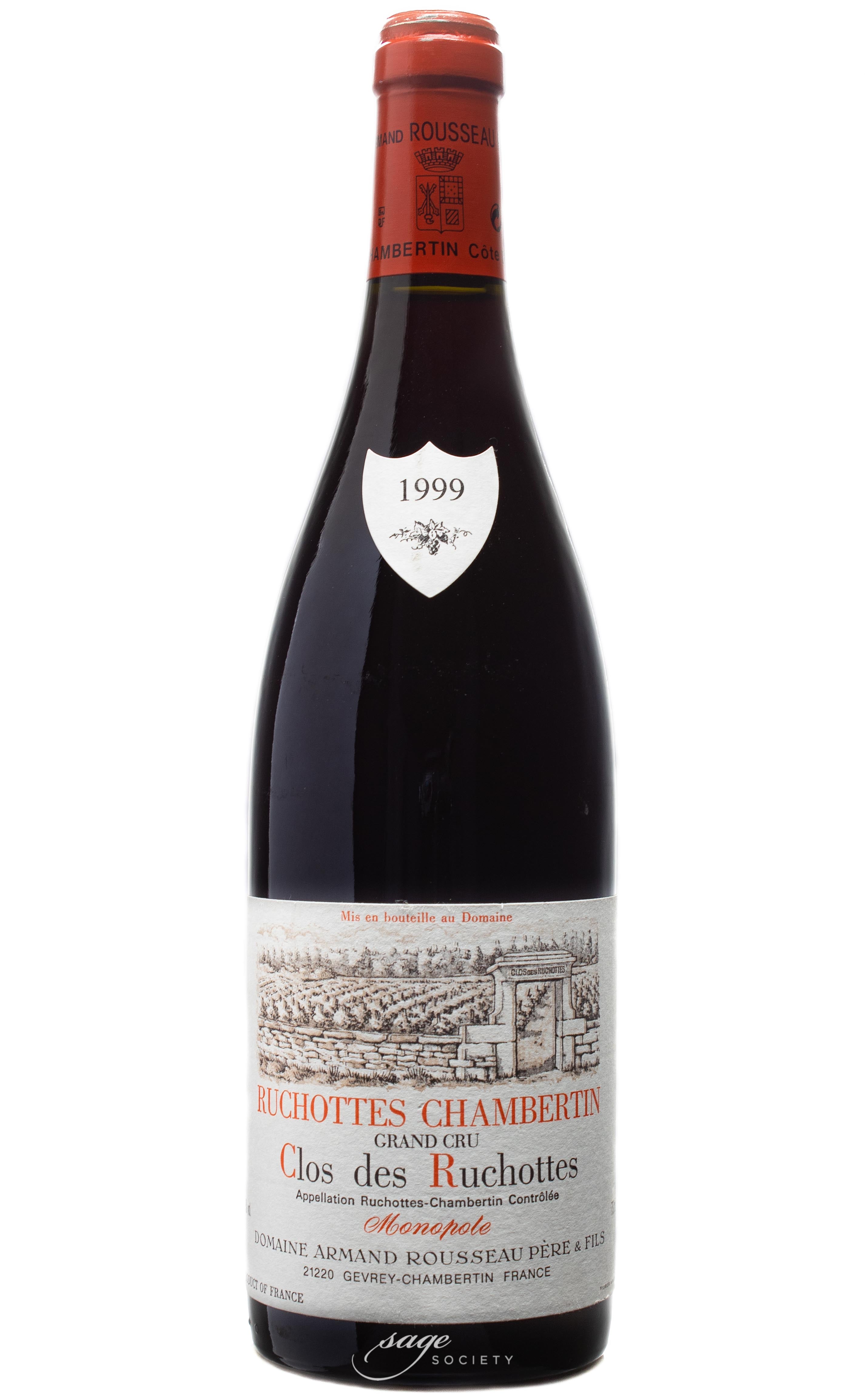 1999 Domaine Armand Rousseau Père et Fils Ruchottes-Chambertin Clos des Ruchottes