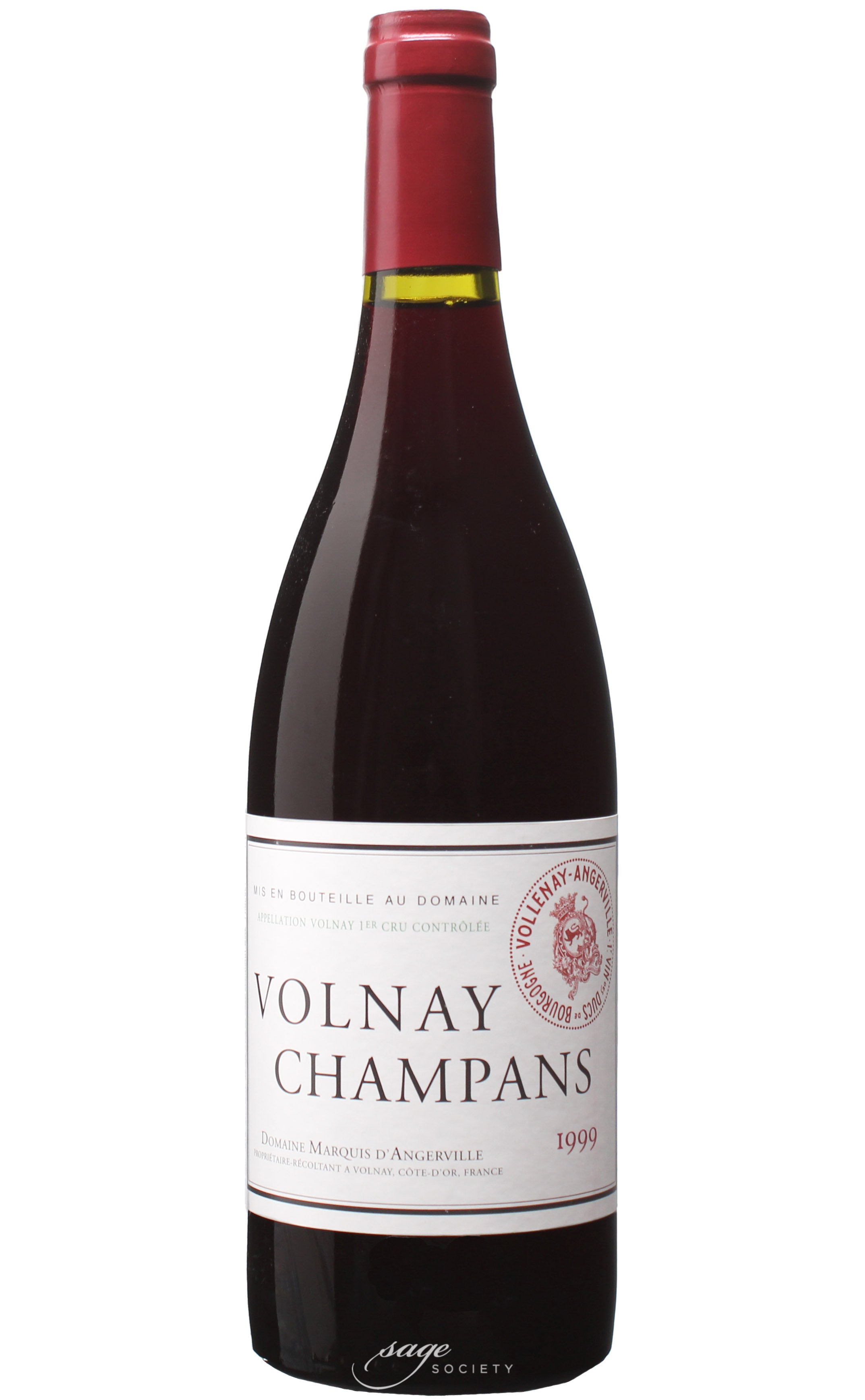 1999 Domaine Marquis d'Angerville Volnay 1er Cru Champans