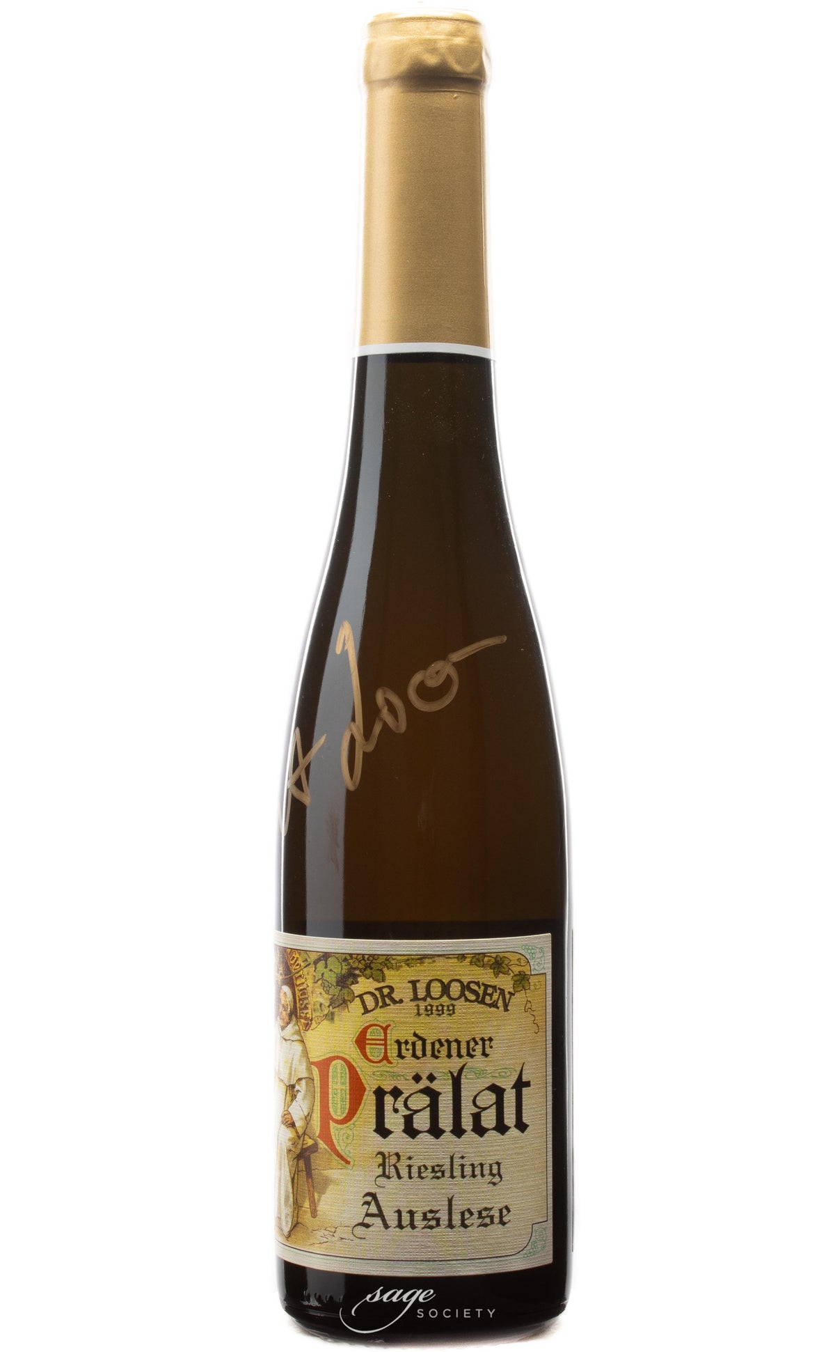 1999 Dr. Loosen Erdener Prälat Riesling Auslese Lange Goldkapsel Auction 375mL