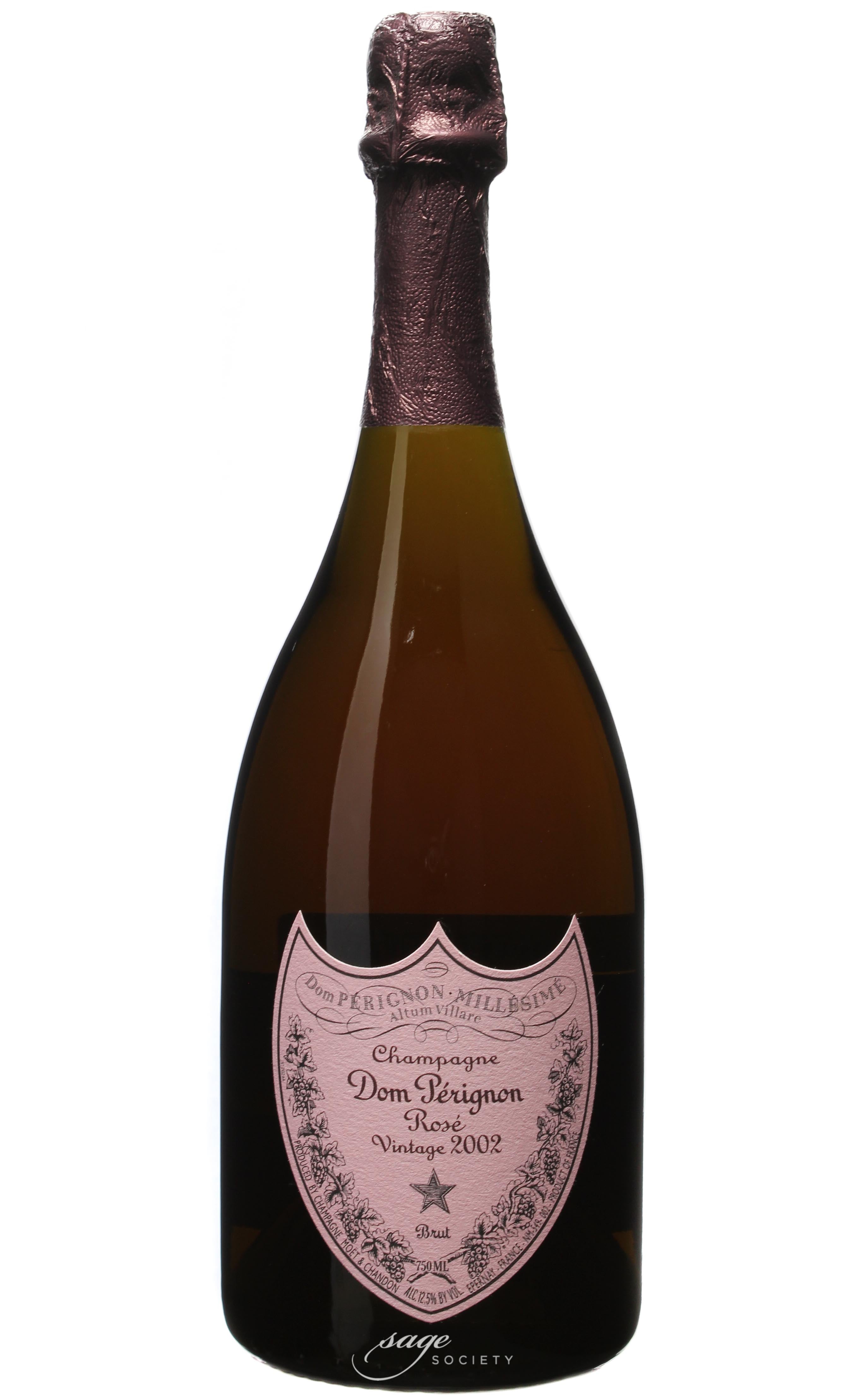 2002 Dom Pérignon Champagne Rosé