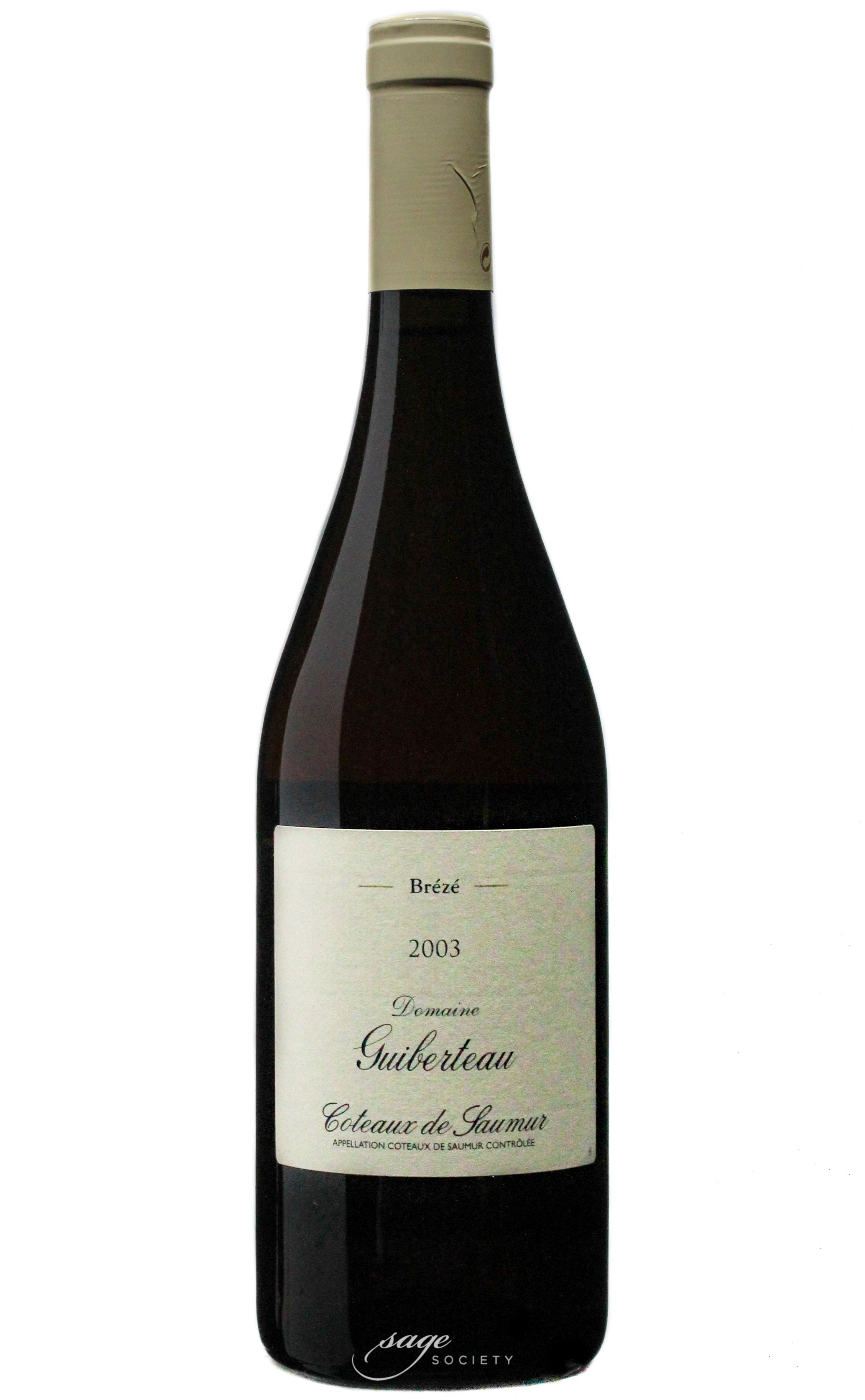 2003 Domaine Guiberteau Saumur Blanc Brézé