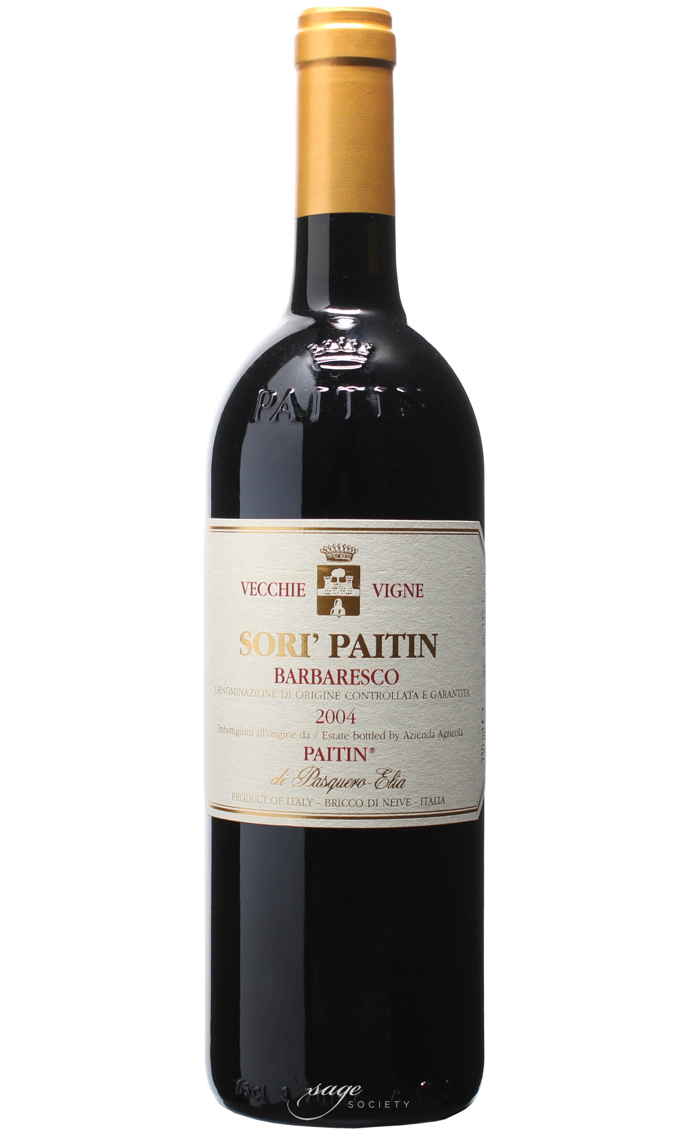 2004 Paitin di Pasquero-Elia Barbaresco Vecchie Vigne Sorì Paitin