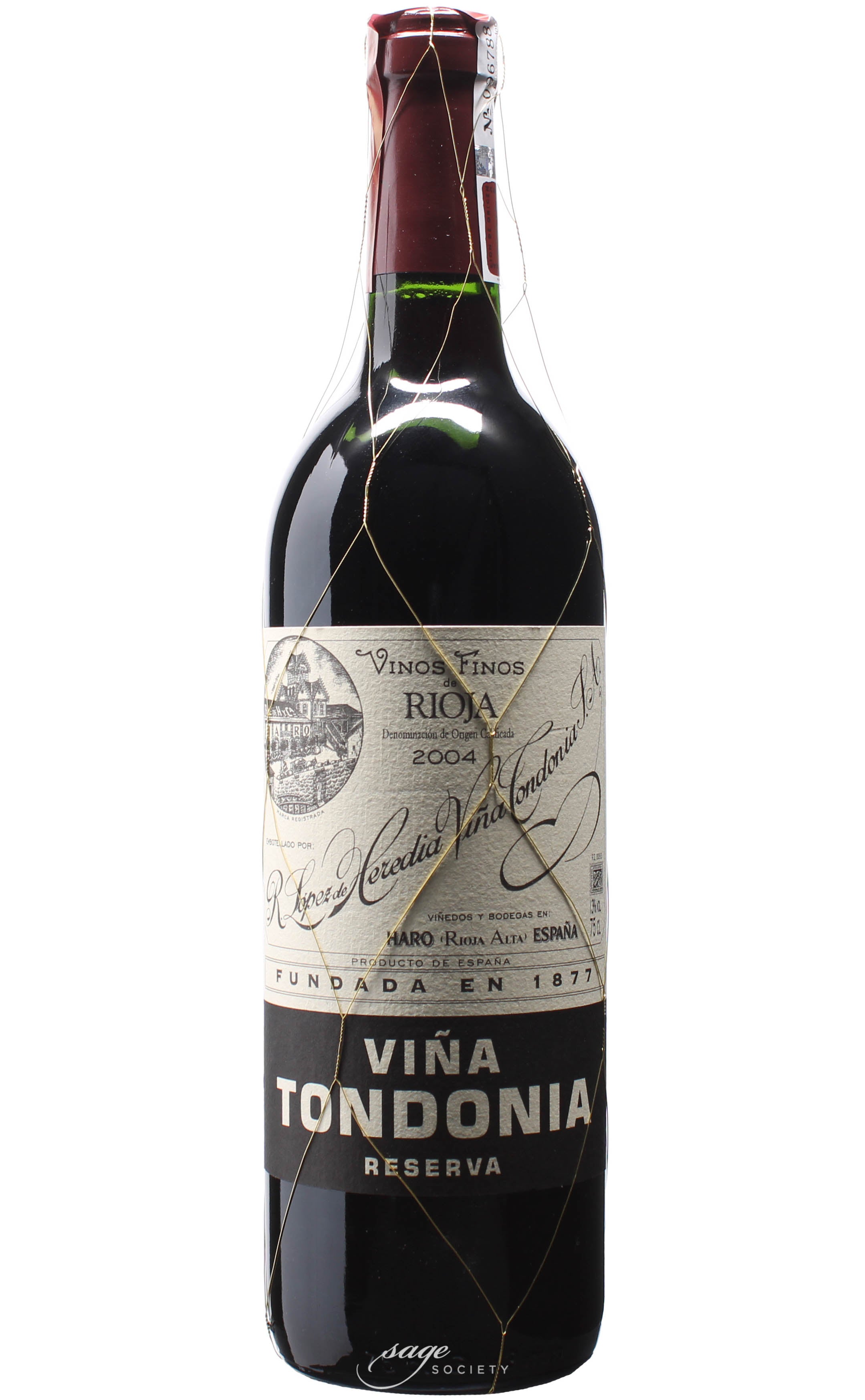 2004 R. López de Heredia Rioja Reserva Viña Tondonia