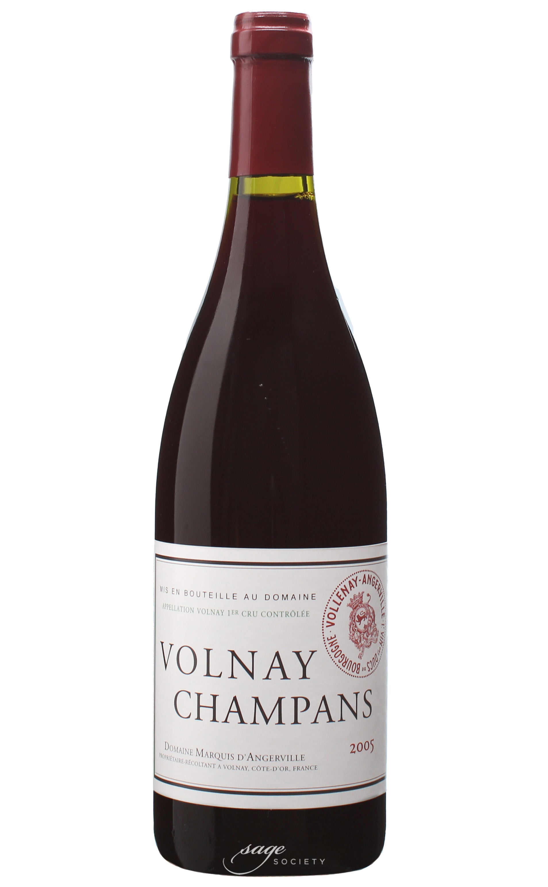2005 Domaine Marquis d'Angerville Volnay 1er Cru Champans