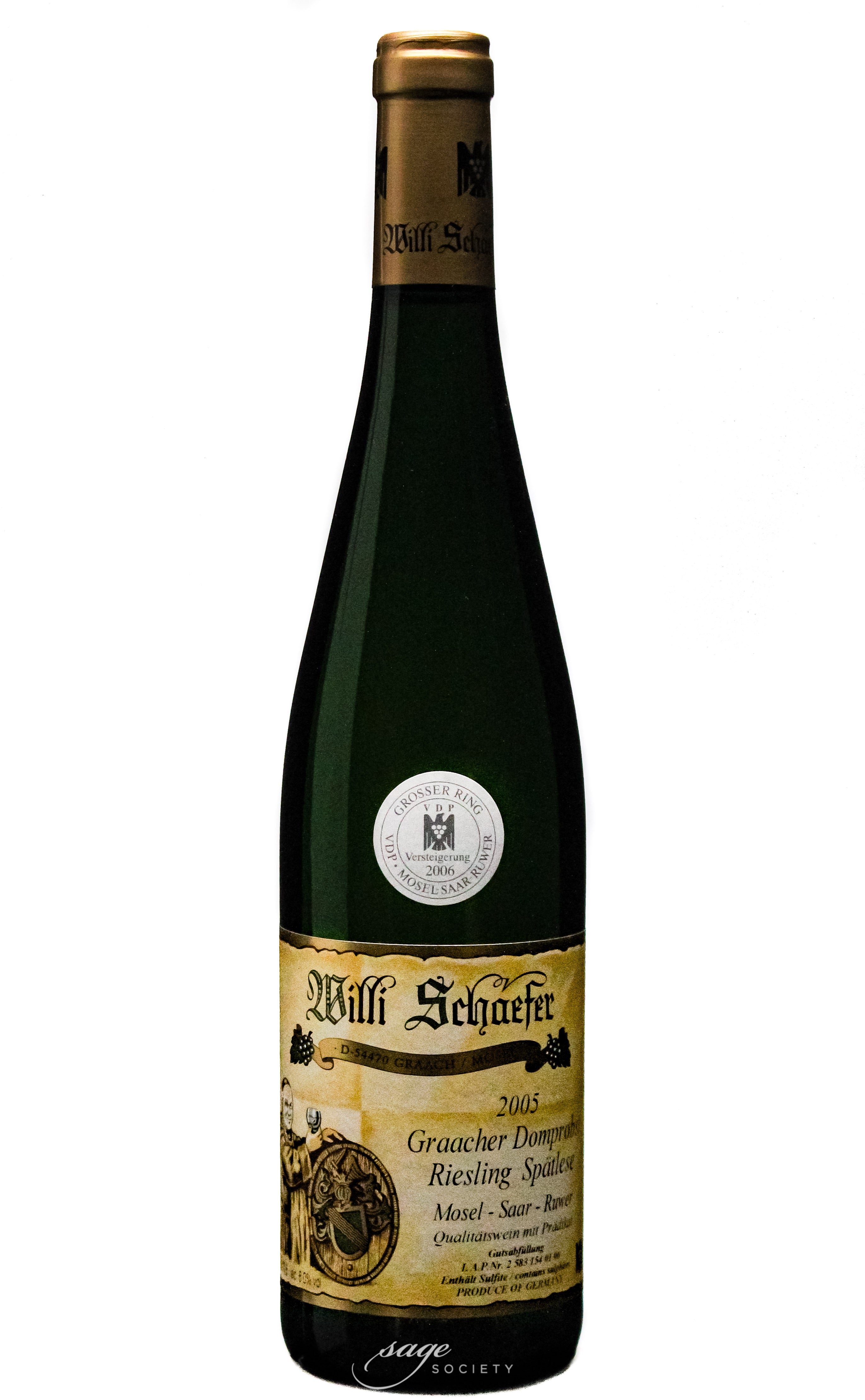2005 Willi Schaefer Graacher Domprobst Riesling Spätlese Auction #1