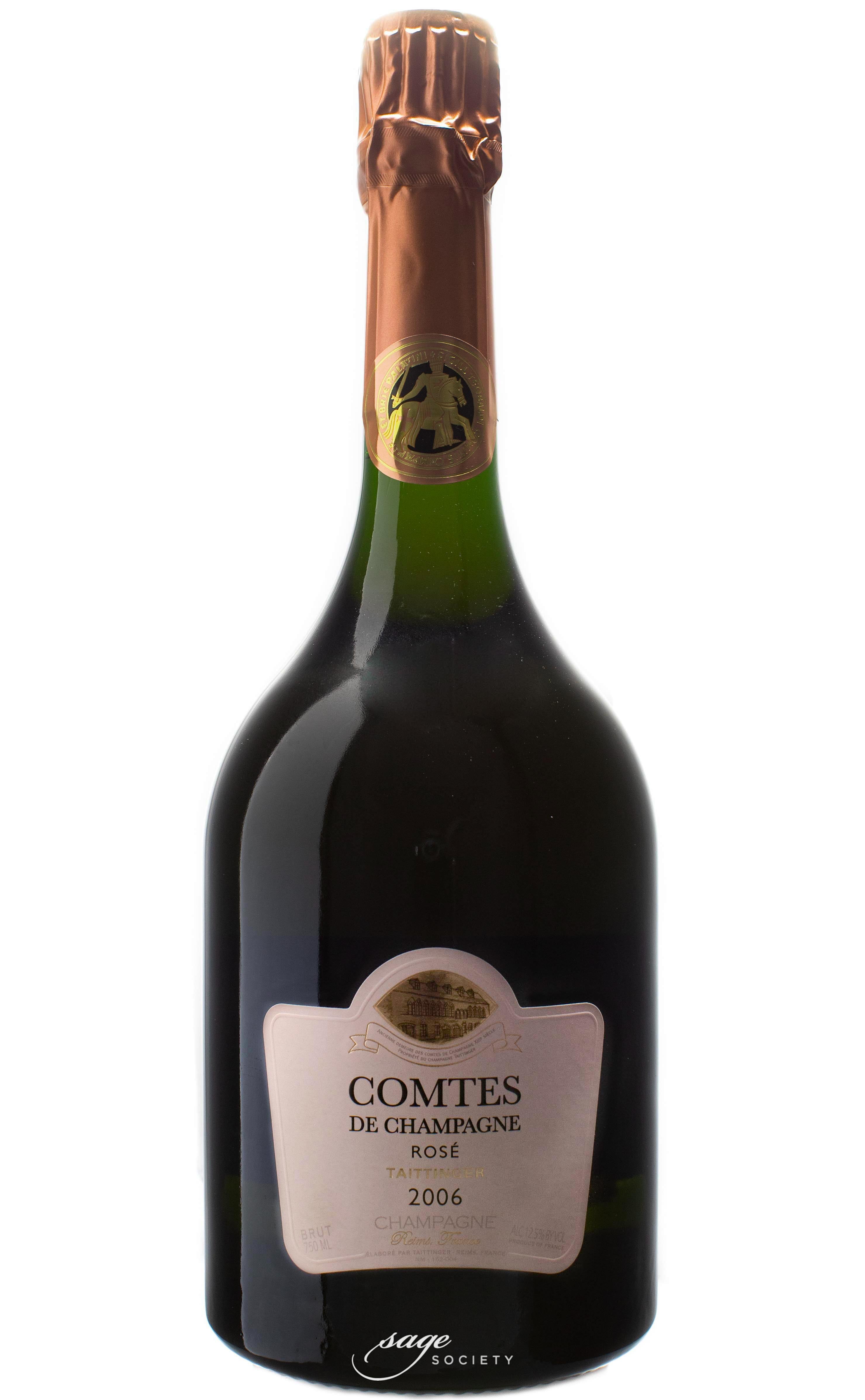 2006 Taittinger Champagne Comtes de Champagne Rosé Brut
