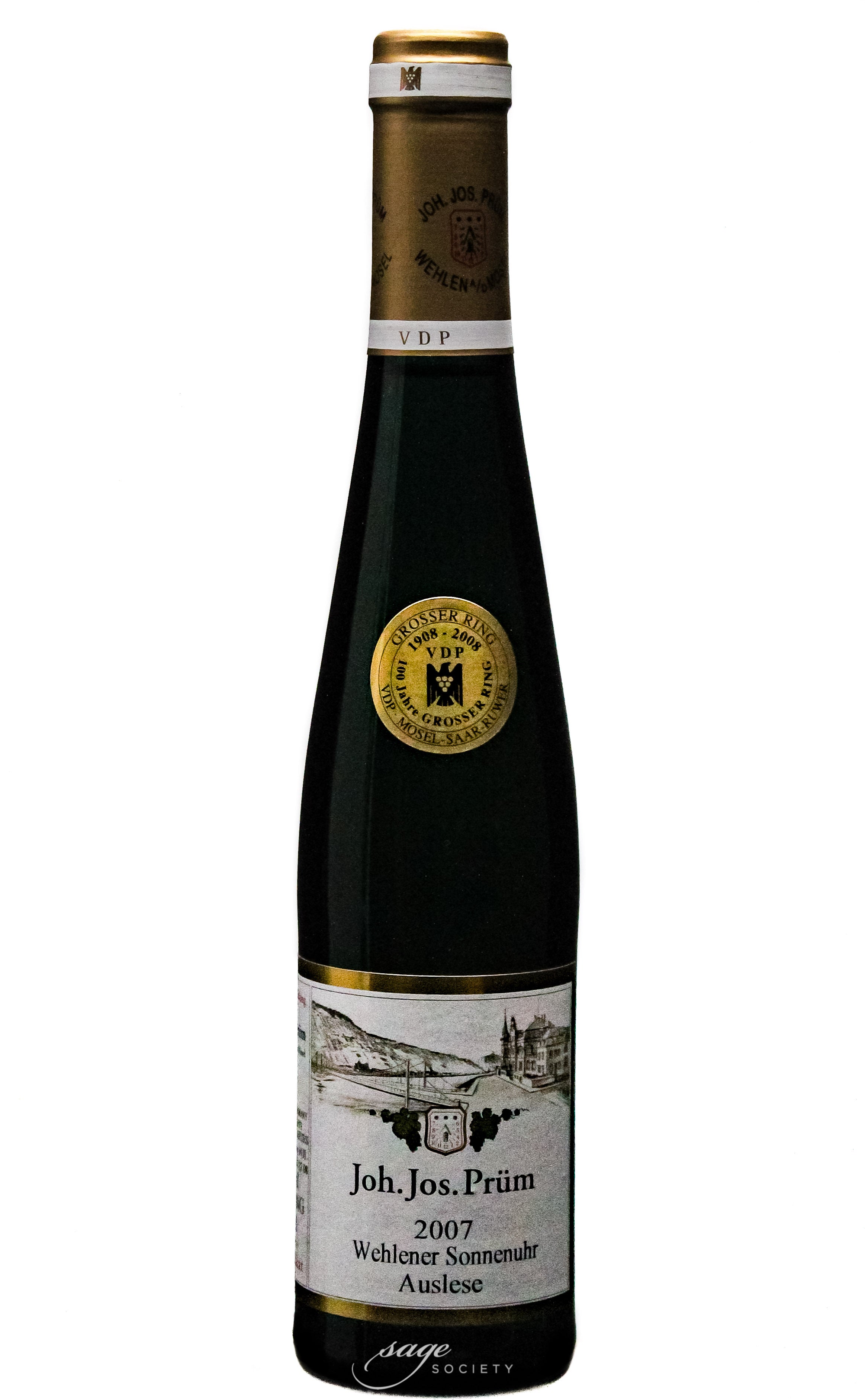 2007 Joh. Jos. Prüm Wehlener Sonnenuhr Riesling Auslese Goldkapsel Auction 375ml