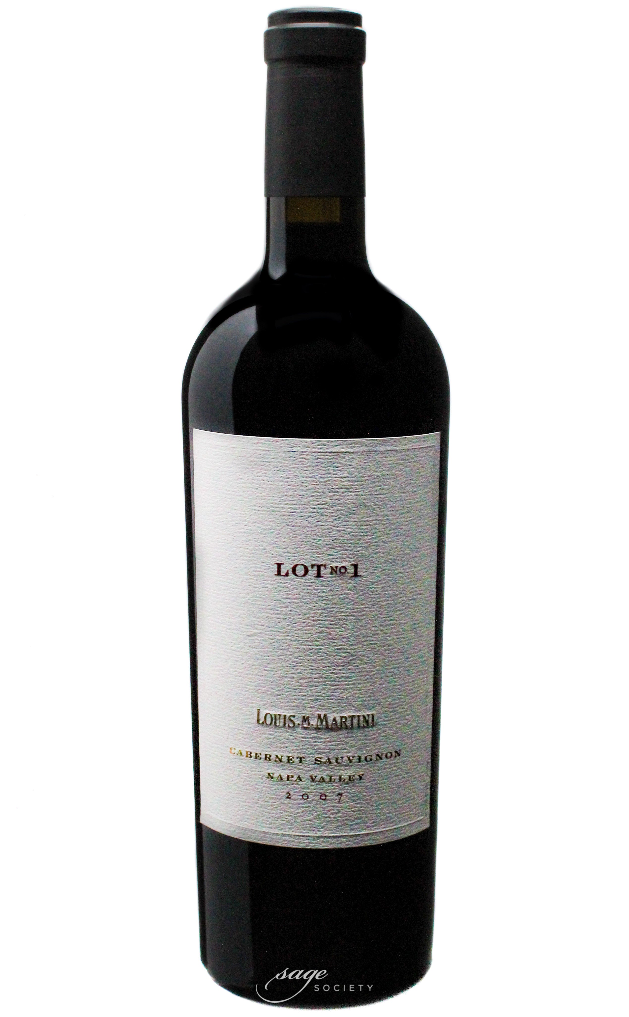 2007 Louis M. Martini Cabernet Sauvignon Lot No. 1 Napa Valley