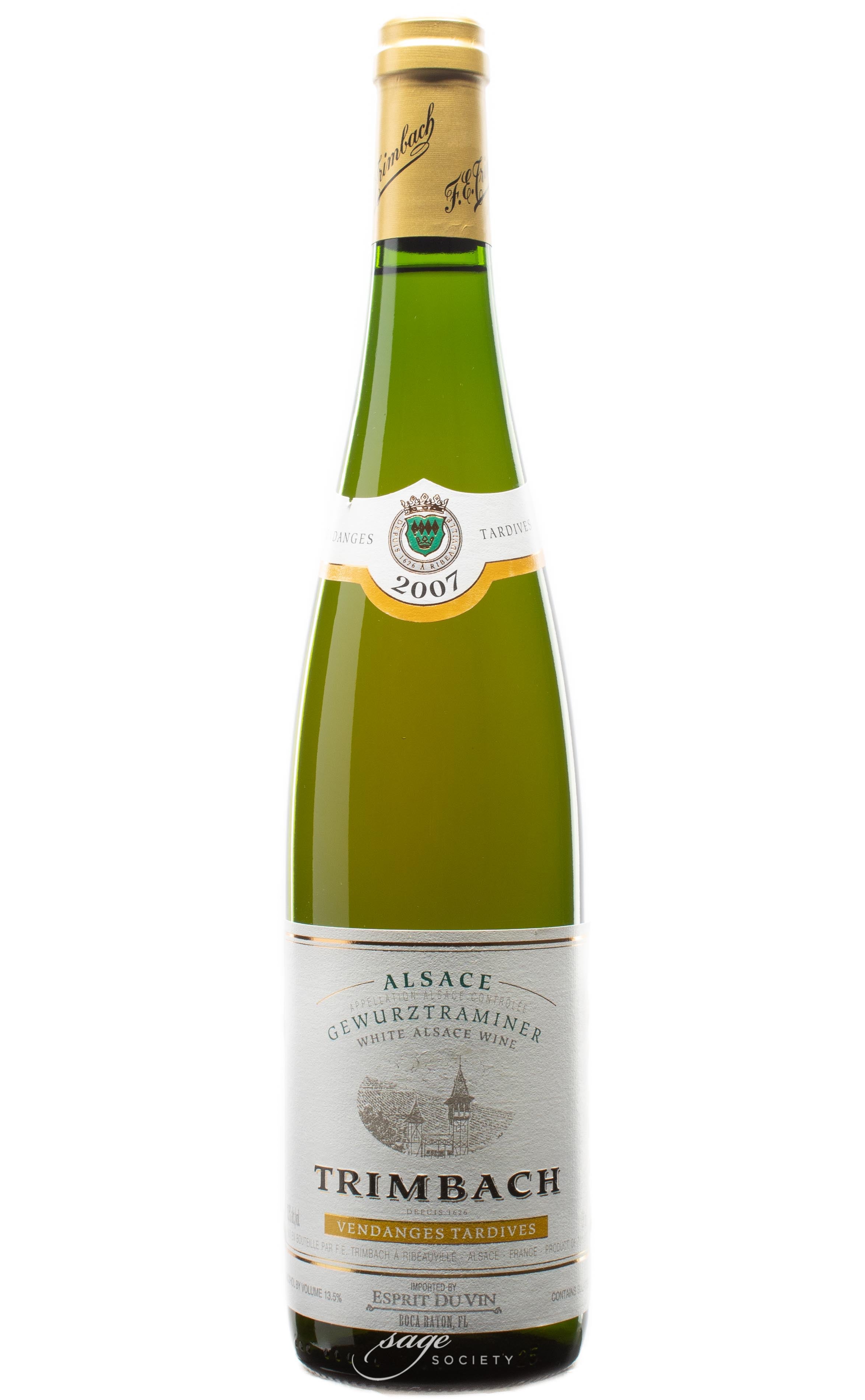 2007 Trimbach Gewurztraminer Vendanges Tardives