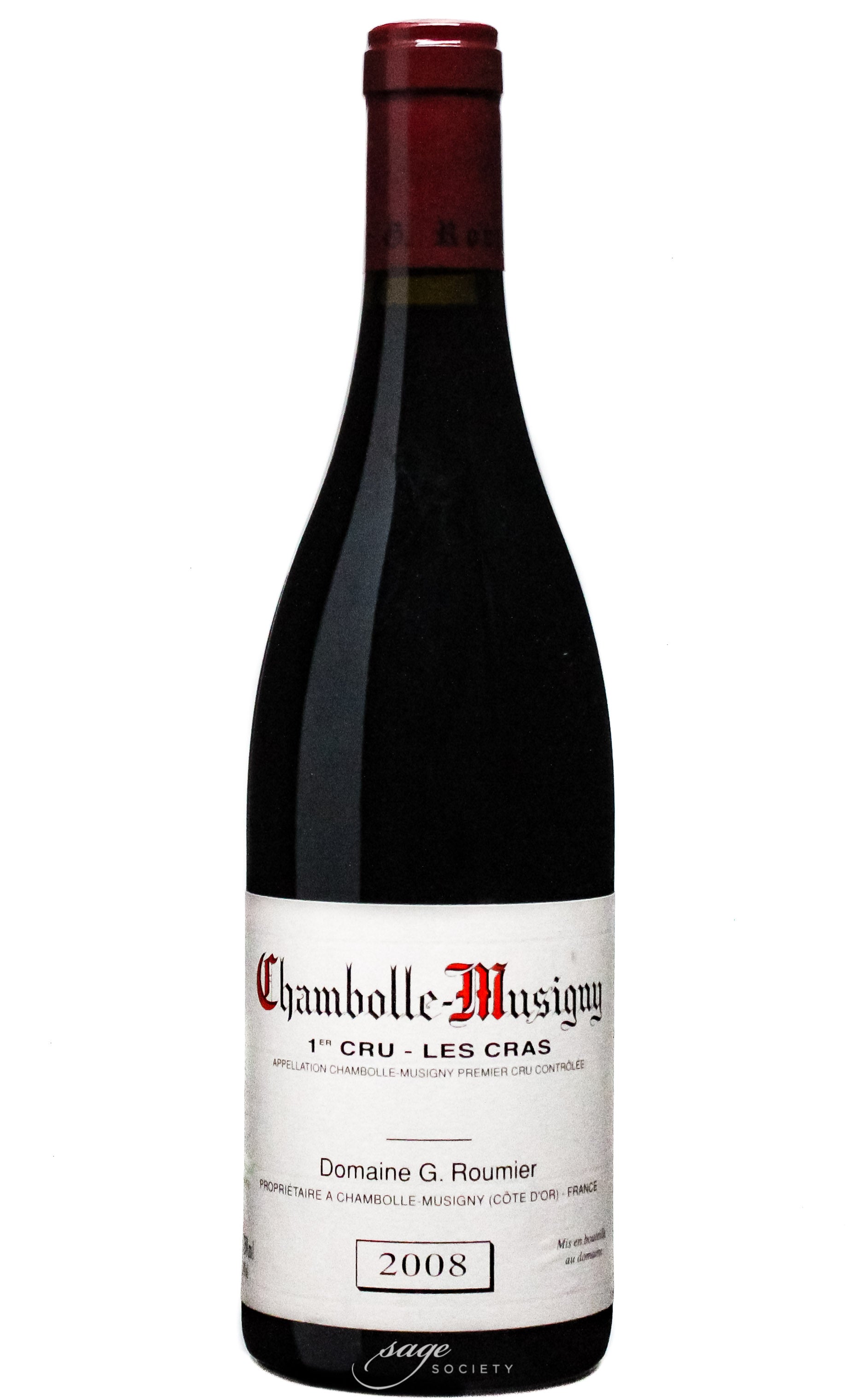 2008 Domaine G. Roumier / Christophe Roumier Chambolle-Musigny 1er Cru Les Cras
