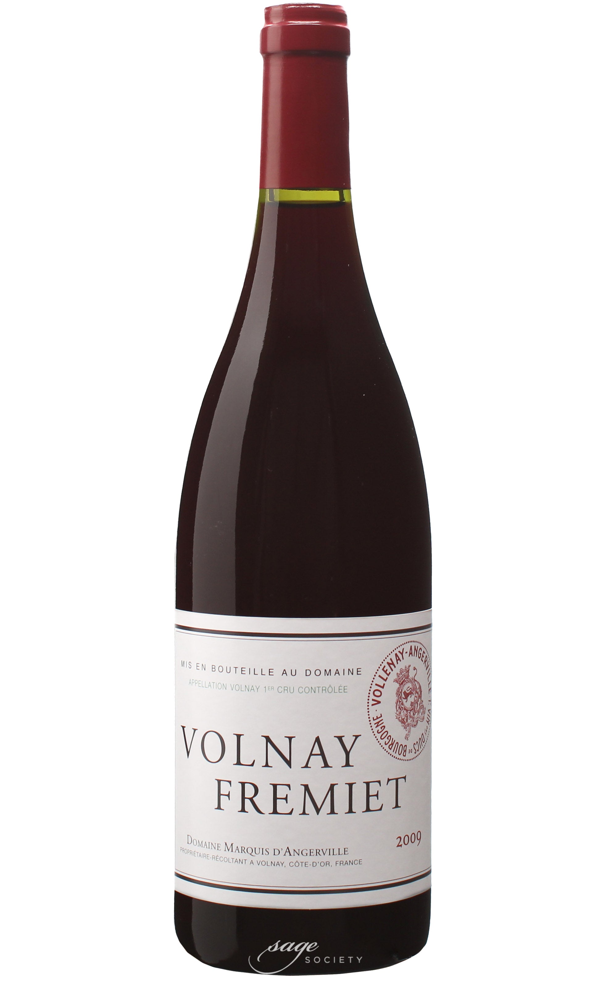 2009 Domaine Marquis d'Angerville Volnay 1er Cru Les Fremiets