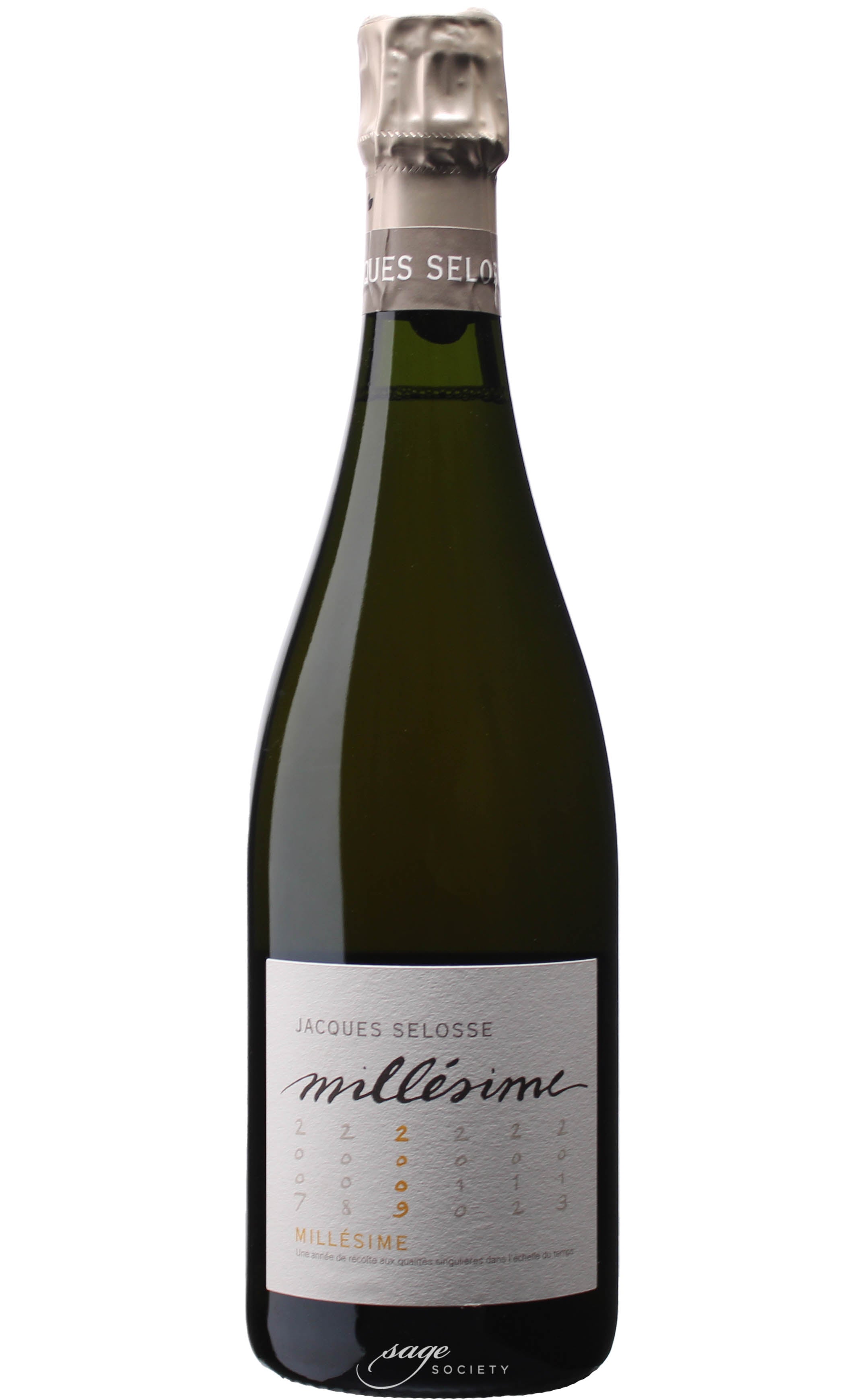 2009 Jacques Selosse Champagne Grand Cru Blanc de Blancs Millésimé