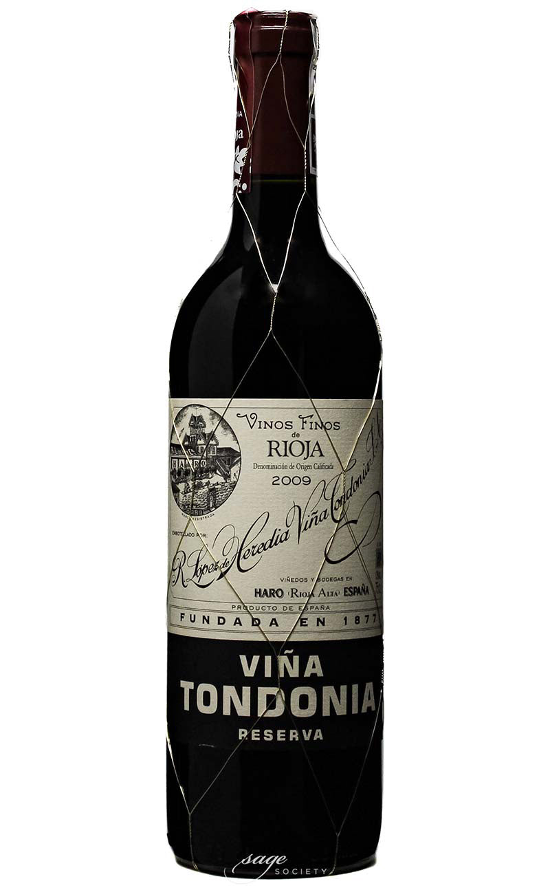 2009 R. López de Heredia Rioja Reserva Viña Tondonia