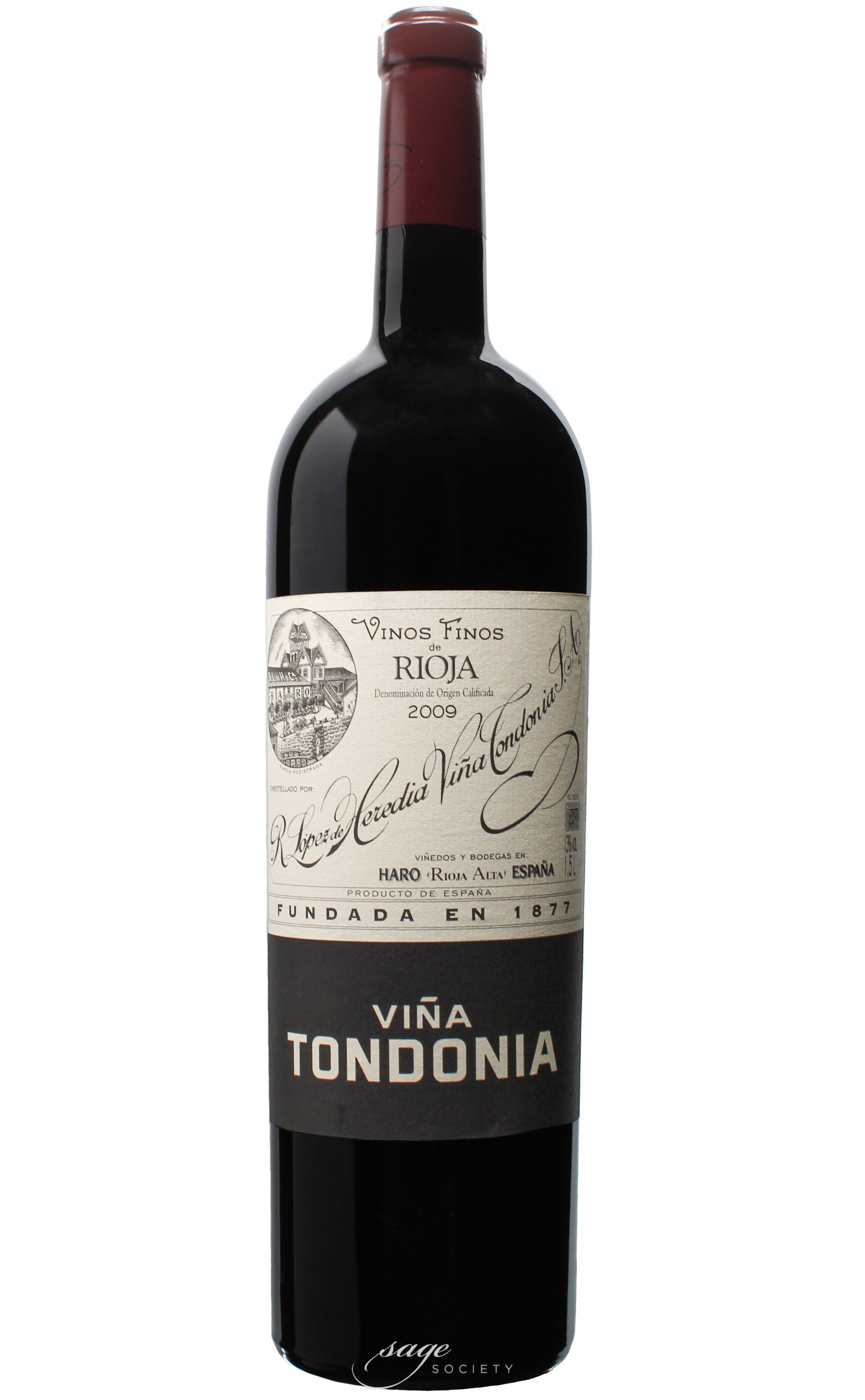 2009 R. López de Heredia Rioja Reserva Viña Tondonia 1.5L