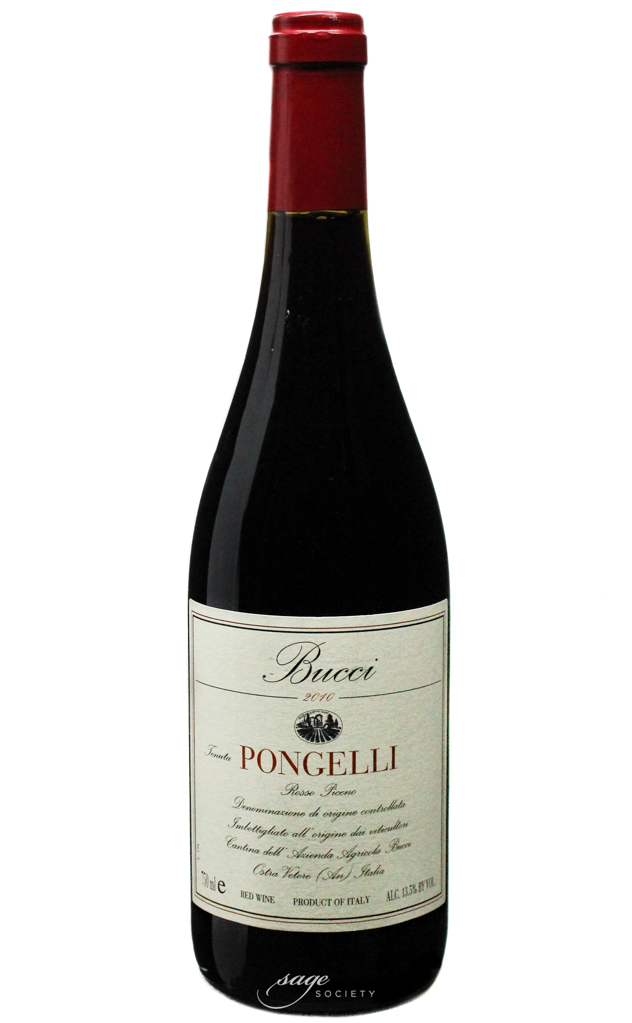 2010 Bucci Rosso Piceno Tenuta Pongelli S. Fortunato