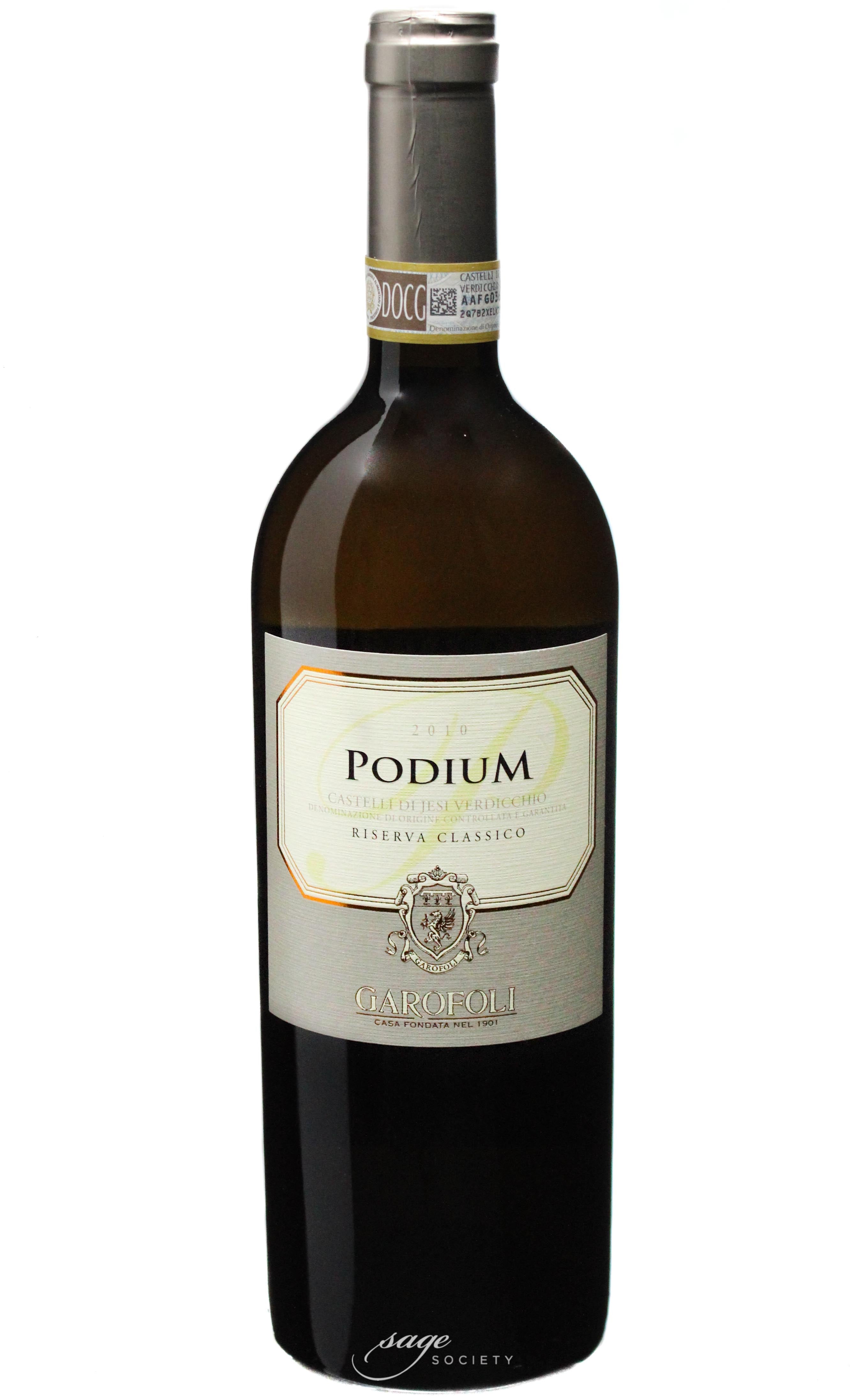 2010 Garofoli Verdicchio dei Castelli di Jesi Classico Superiore Podium