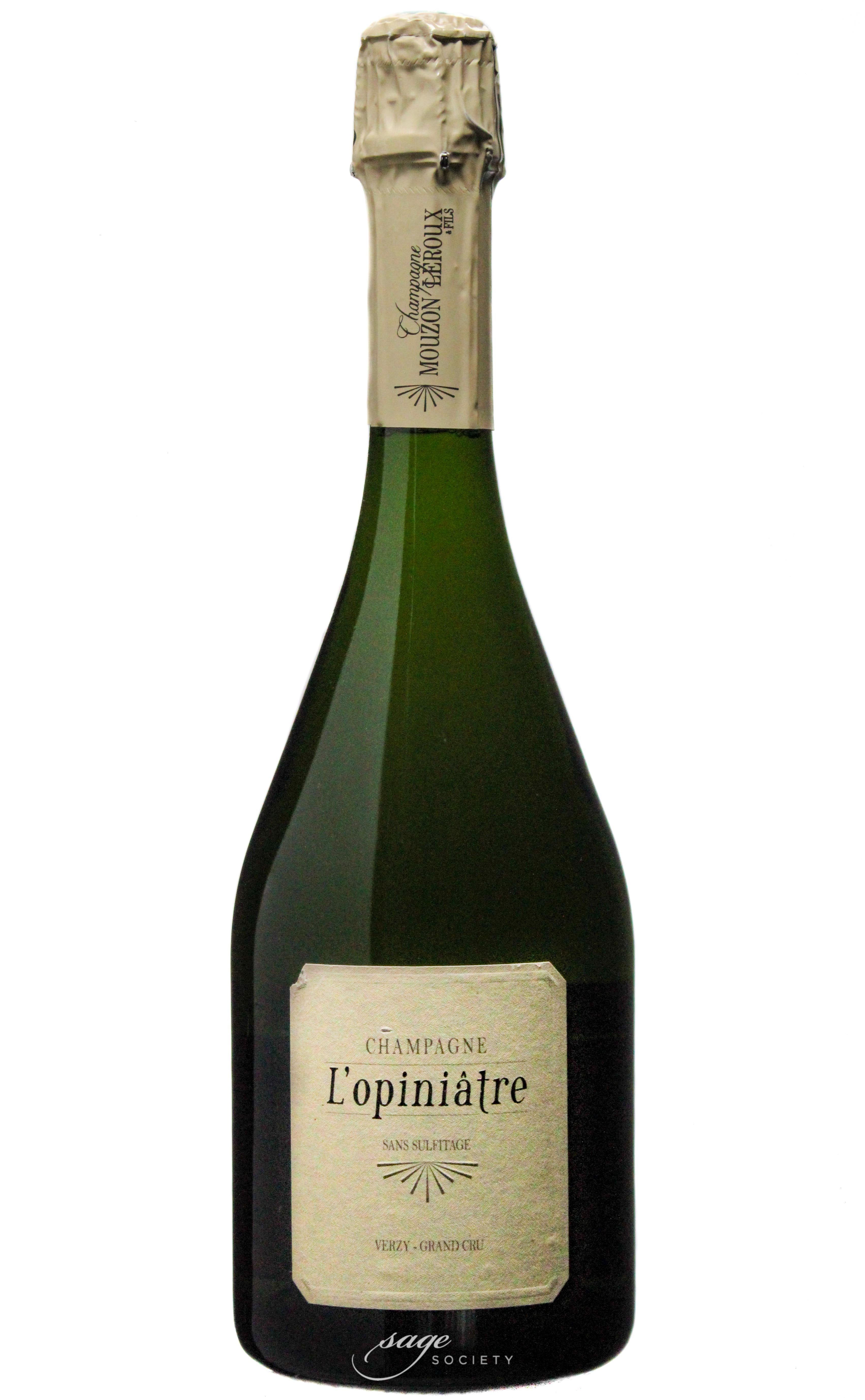 2010 Mouzon-Leroux & Fils Champagne Grand Cru "l’Opiniâtre" Blanc de Blancs Brut