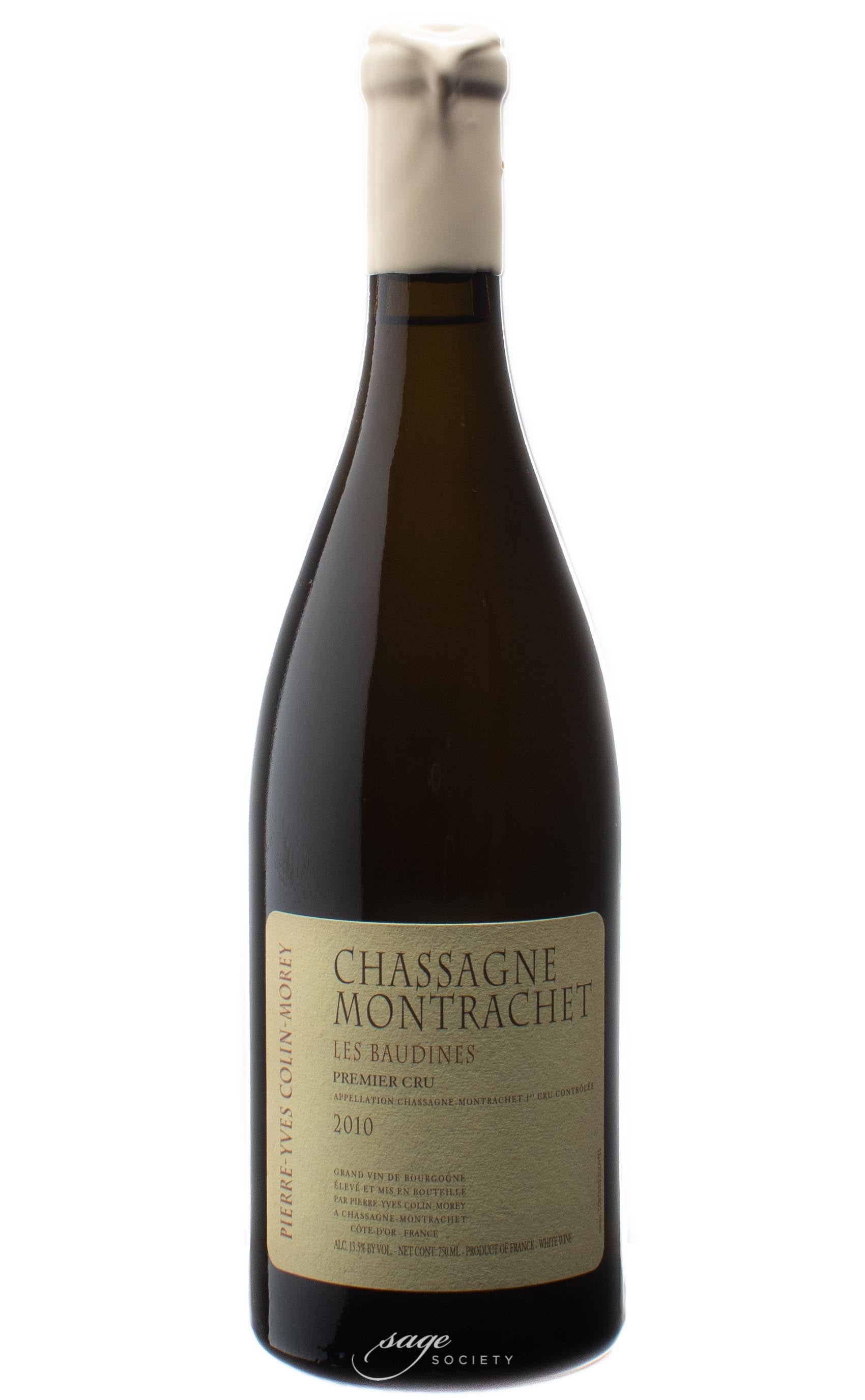 2010 Pierre-Yves Colin-Morey Chassagne-Montrachet 1er Cru Les Baudines