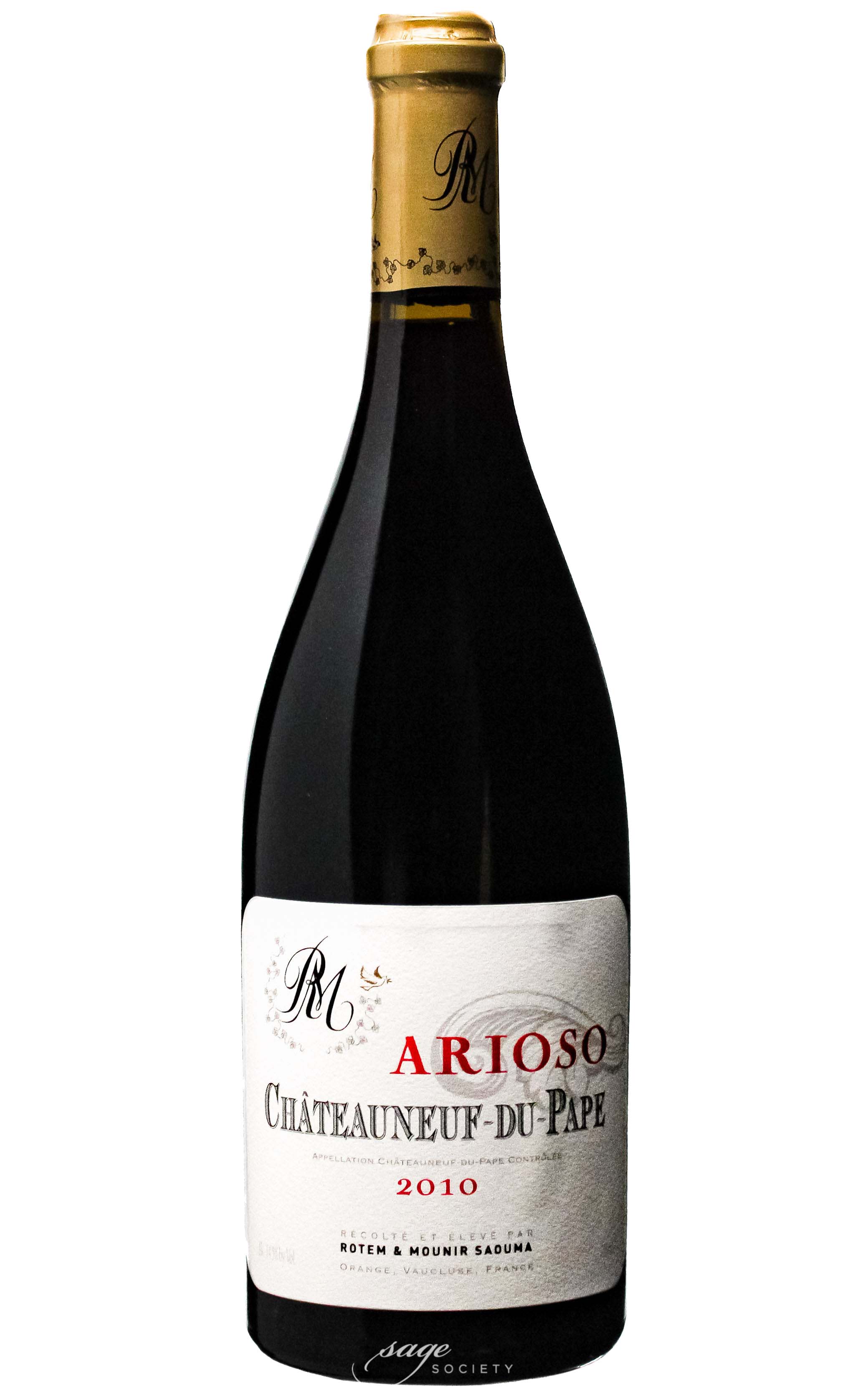 2010 Rotem & Mounir Saouma Châteauneuf-du-Pape Arioso