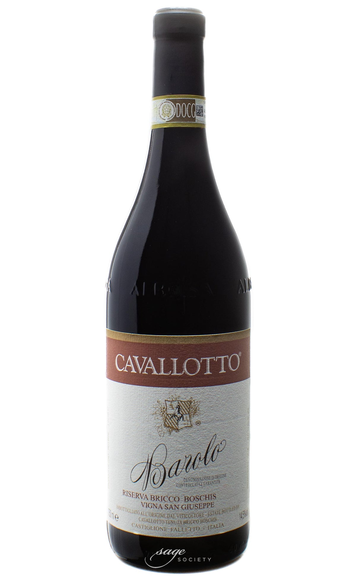 2011 Cavallotto Barolo Riserva Bricco Boschis Vigna San Giuseppe