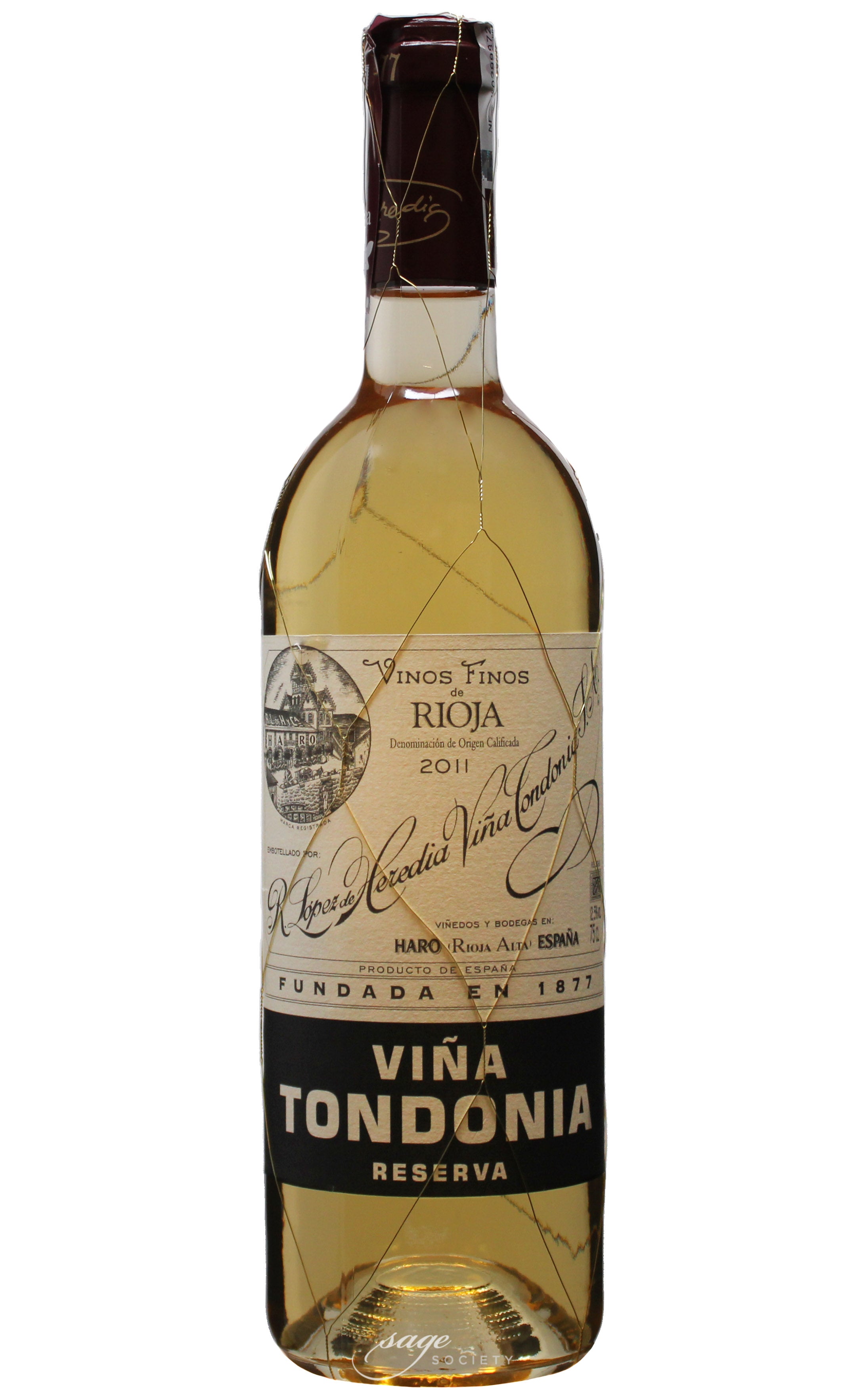2011 R. López de Heredia Rioja Blanco Reserva Viña Tondonia