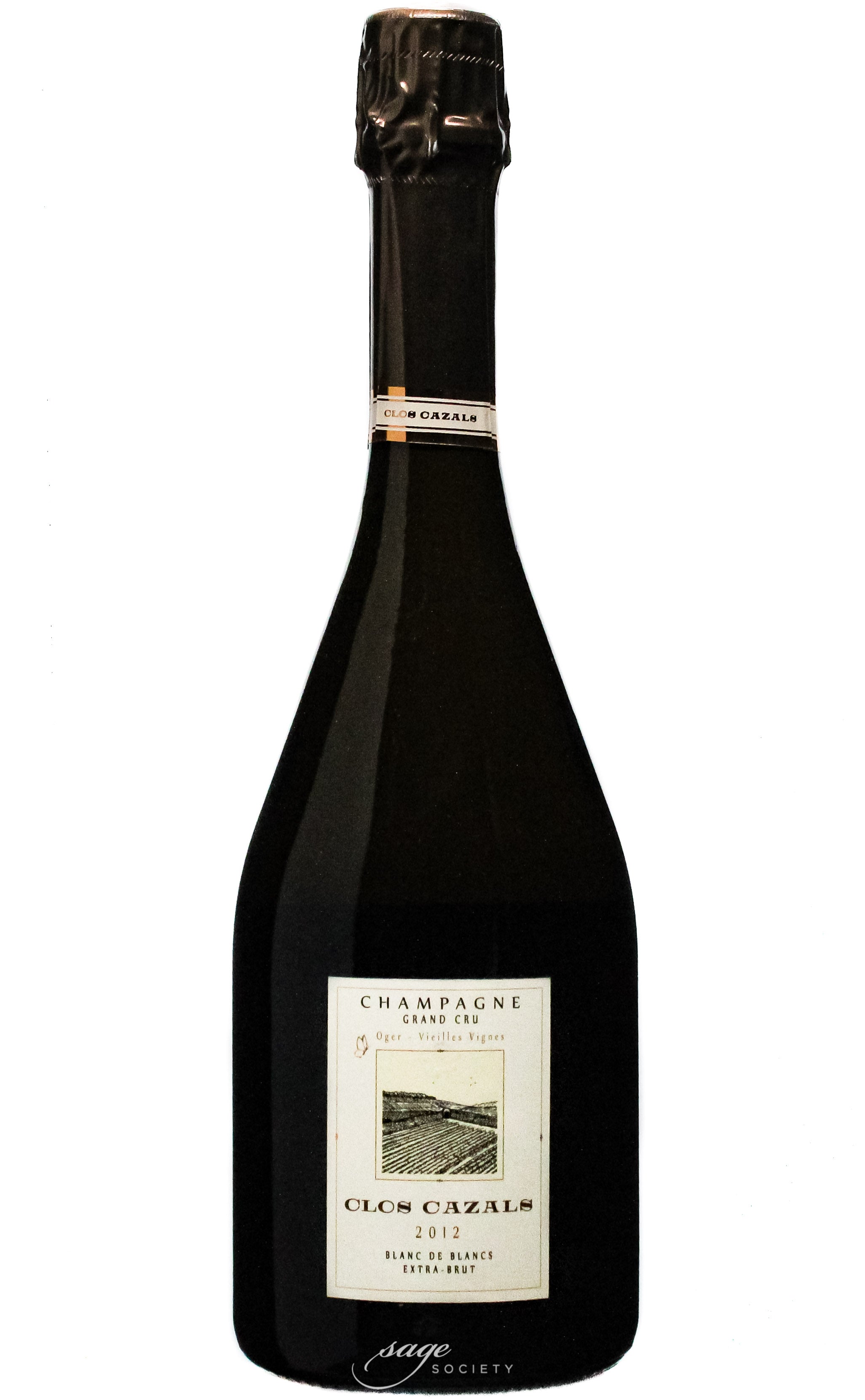 2012 Claude Cazals Champagne Grand Cru Blanc de Blancs Clos Cazals