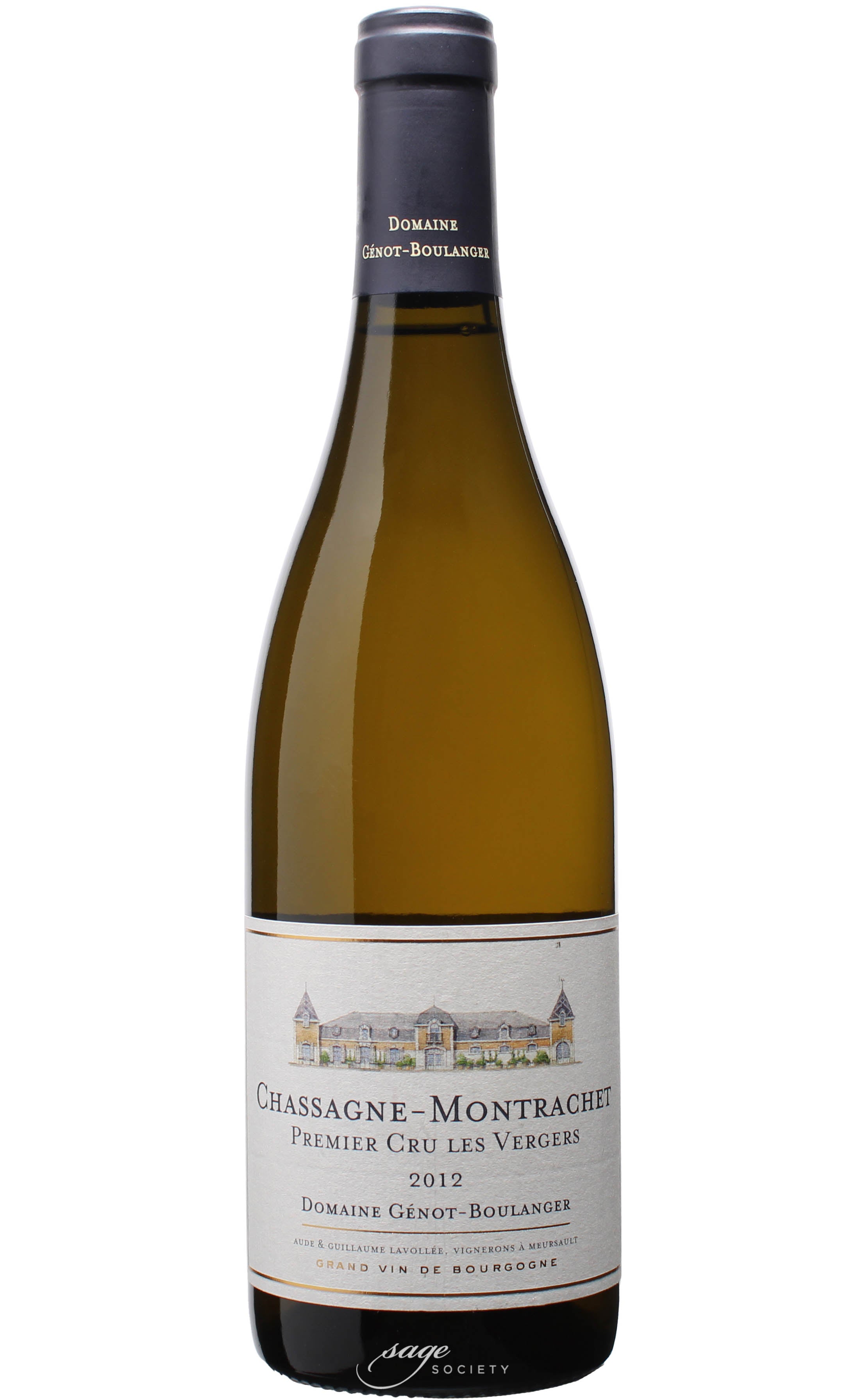 2012 Domaine Génot-Boulanger Chassagne-Montrachet 1er Cru Les Vergers