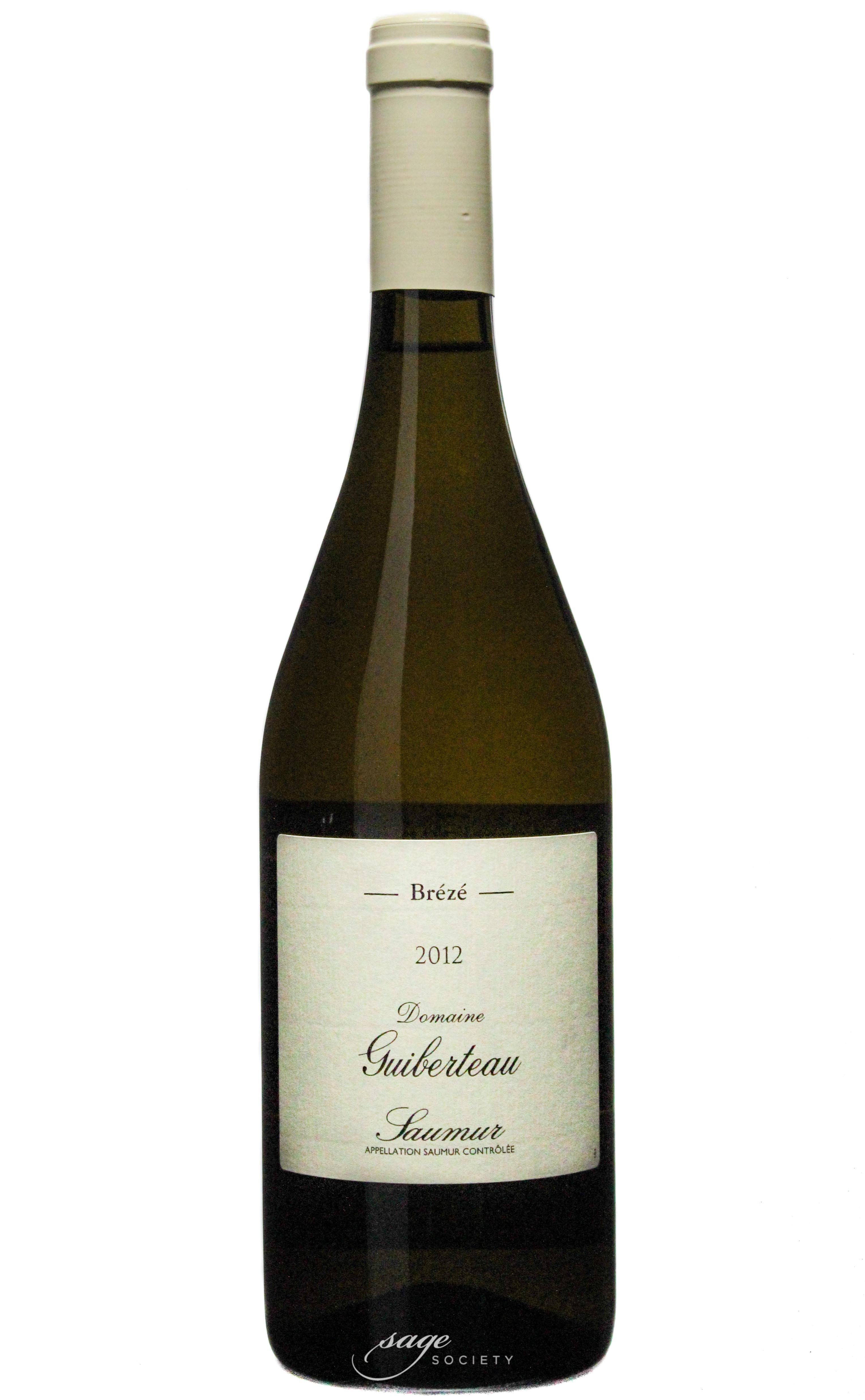 2012 Domaine Guiberteau Saumur Blanc Brézé