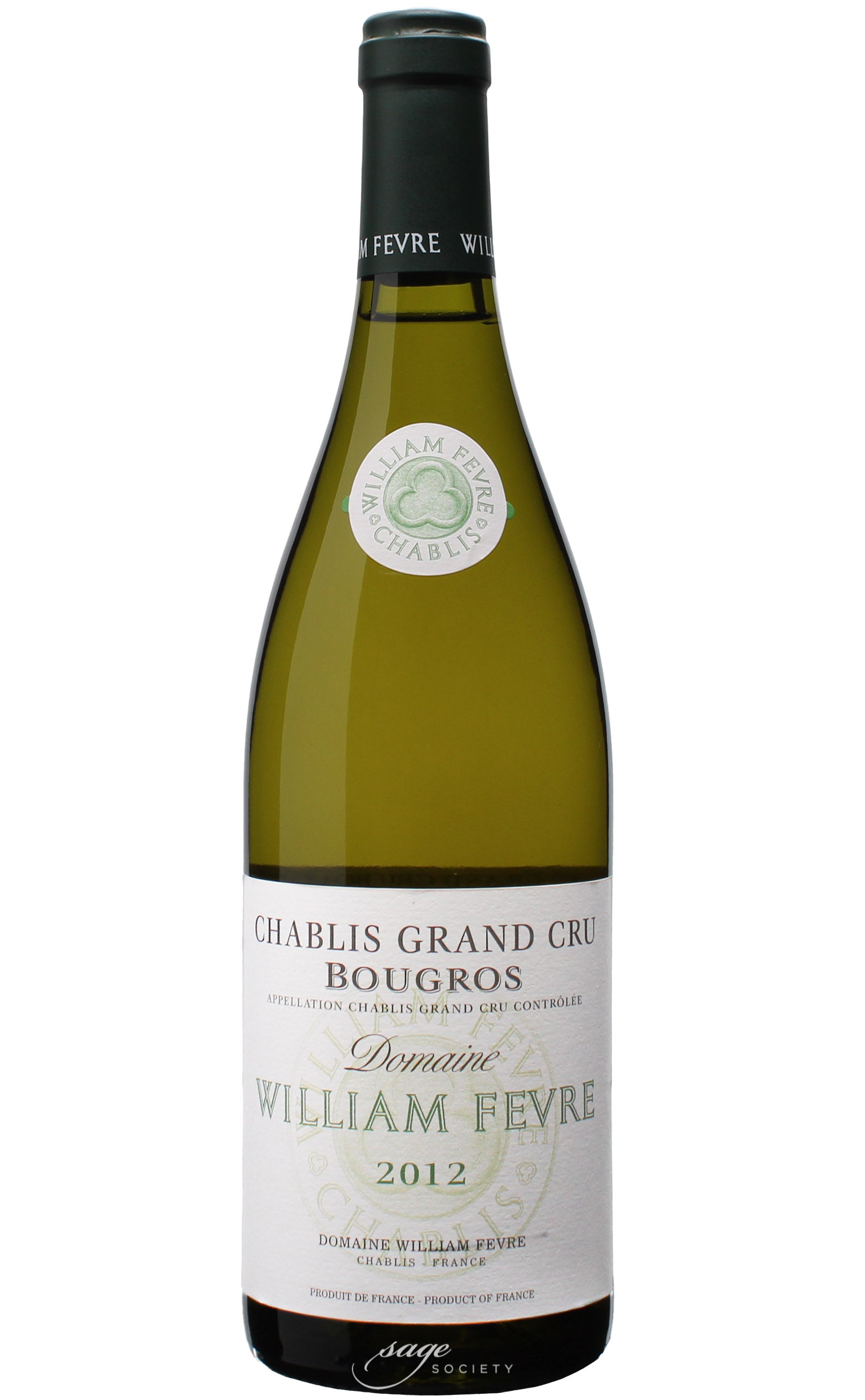 2012 Domaine William Fèvre Chablis Grand Cru Bougros