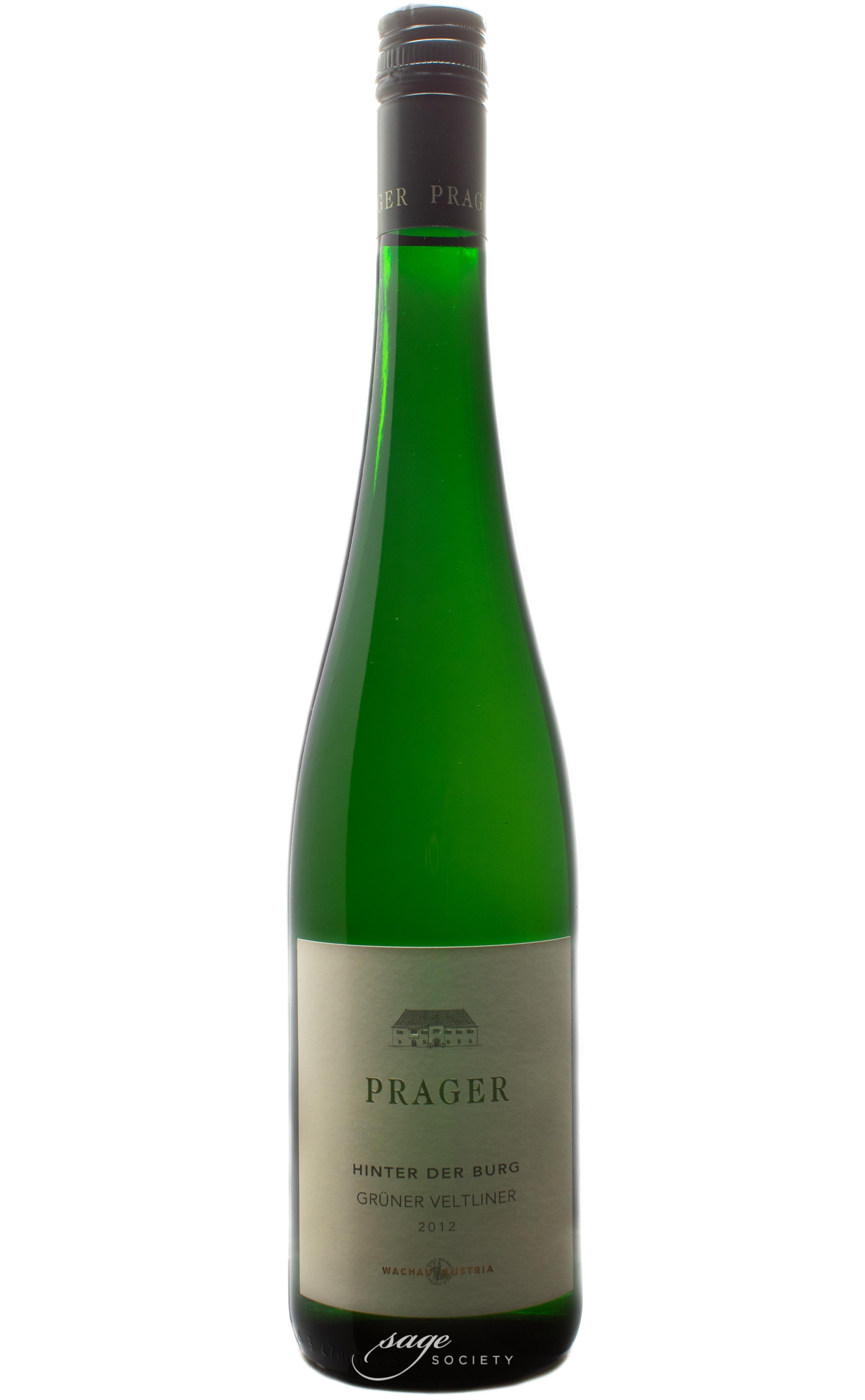 2012 Prager Grüner Veltliner Hinter der Burg