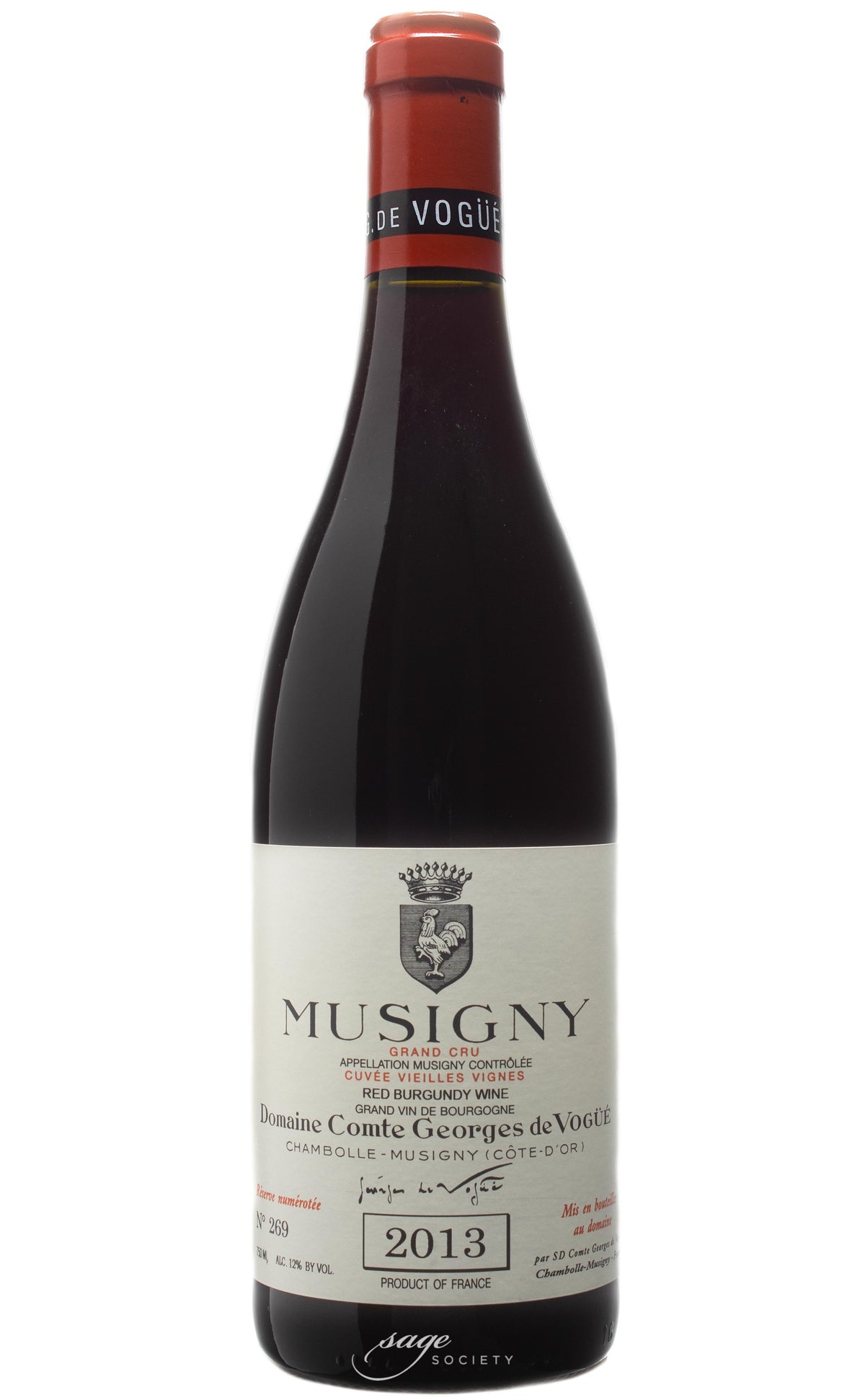 2013 Domaine Comte Georges de Vogüé Musigny Cuvée Vieilles Vignes