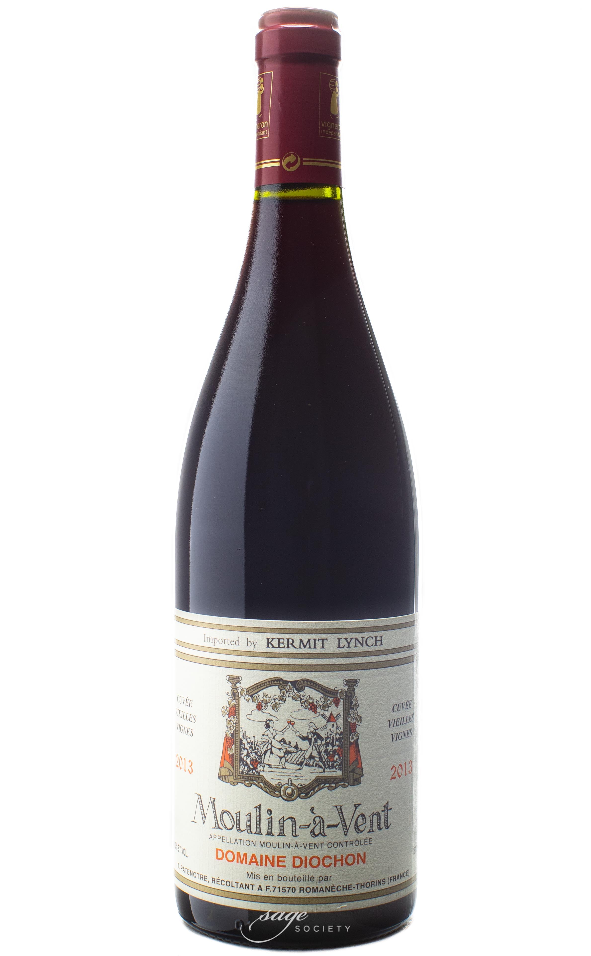 2013 Domaine Diochon Moulin-à-Vent Vieilles Vignes