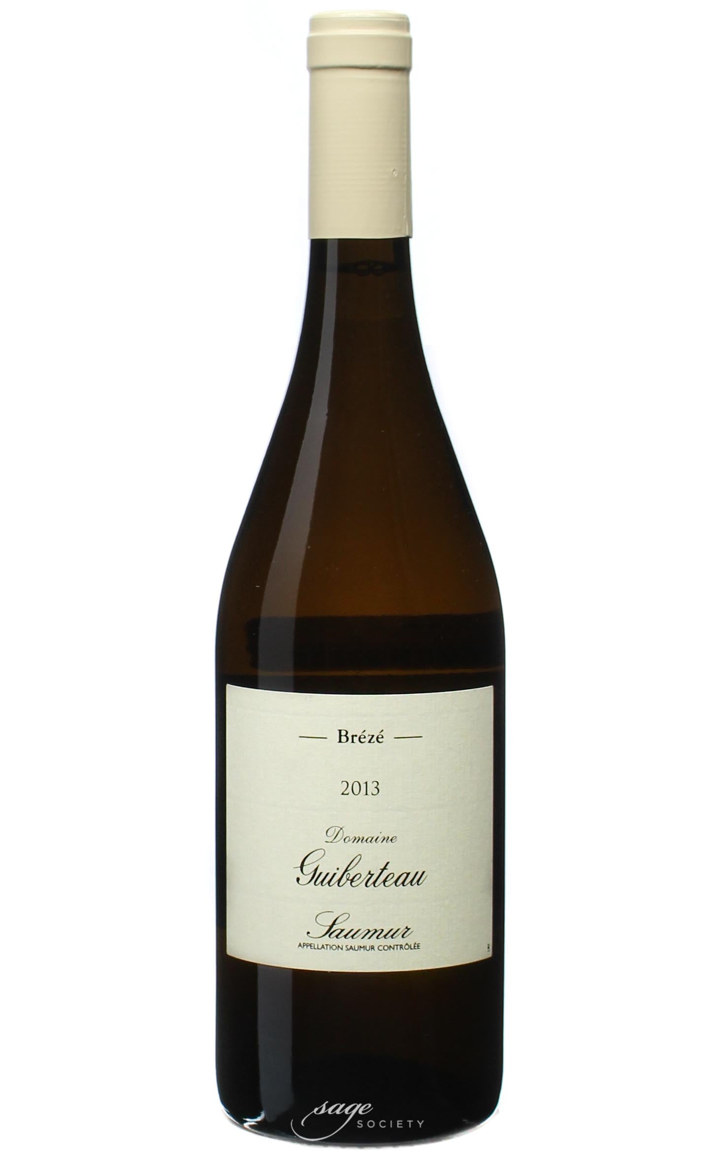 2013 Domaine Guiberteau Saumur Blanc Brézé