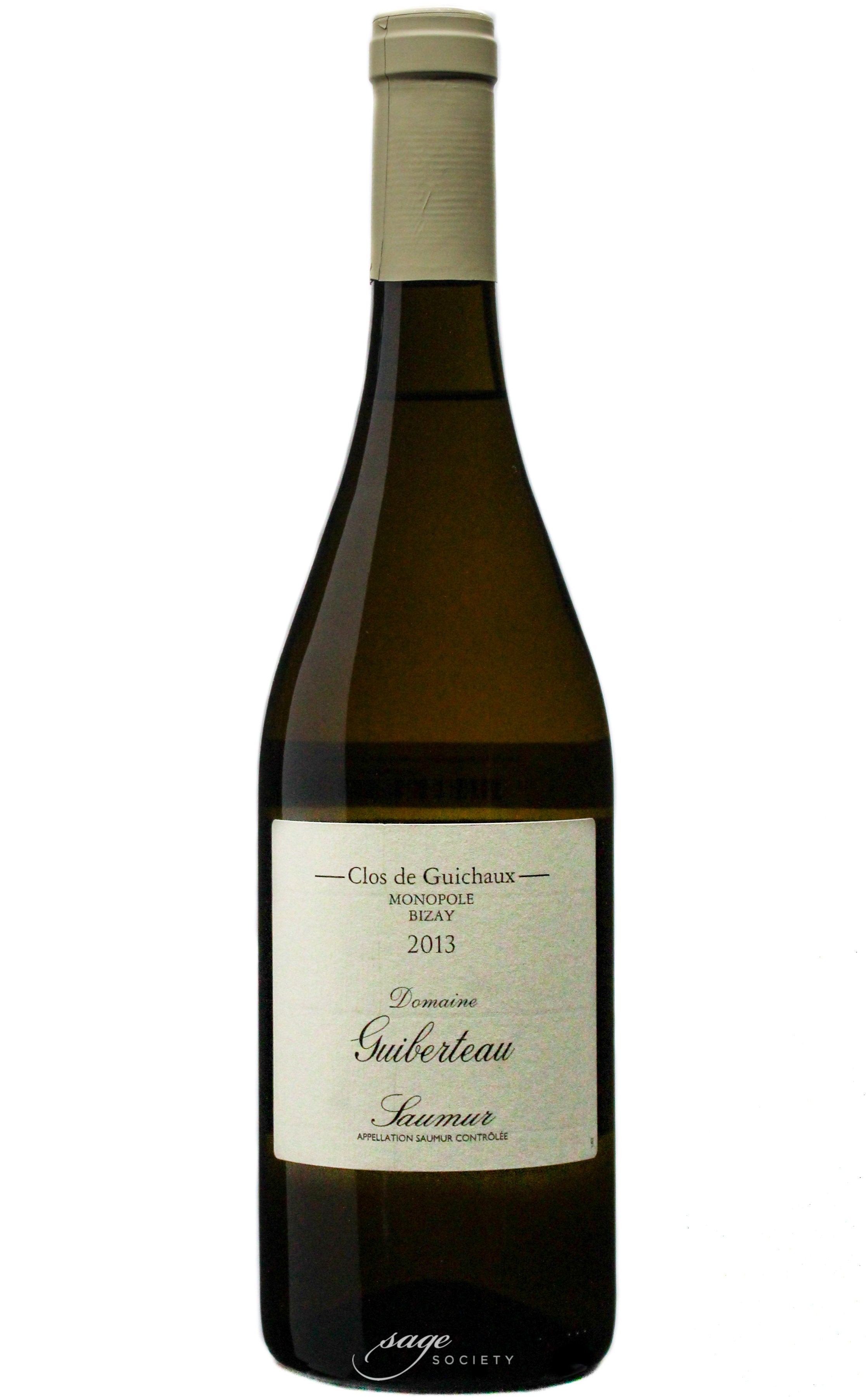 2013 Domaine Guiberteau Saumur Clos de Guichaux